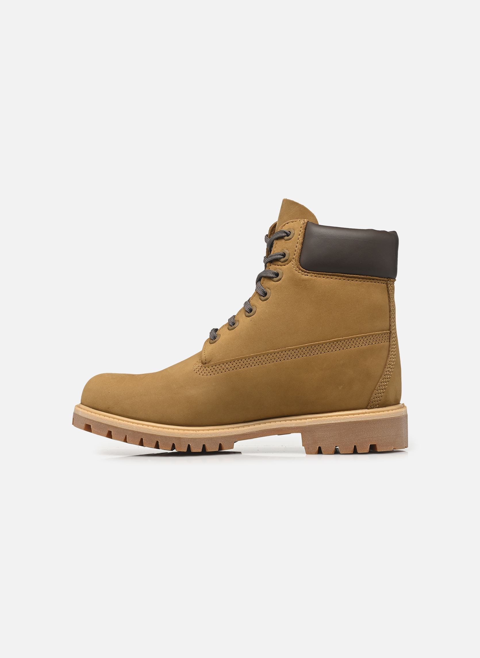 Stivaletti con lacci Timberland Premium 6 Inch Lace Up Waterp uomo marrone Timberland Stivaletti con lacci Timberland Premium 6 Inch Lace Up Waterp uomo marrone OLIVE NUBUCK / DARK BROWN
