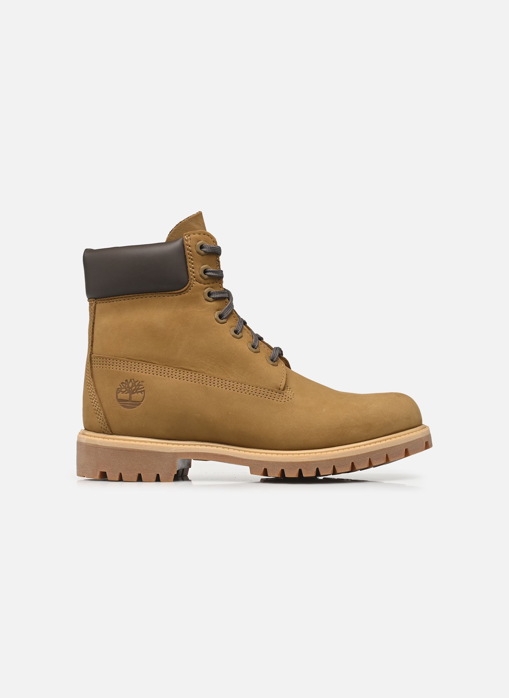 Stivaletti con lacci Timberland Premium 6 Inch Lace Up Waterp uomo marrone Timberland Stivaletti con lacci Timberland Premium 6 Inch Lace Up Waterp uomo marrone OLIVE NUBUCK / DARK BROWN
