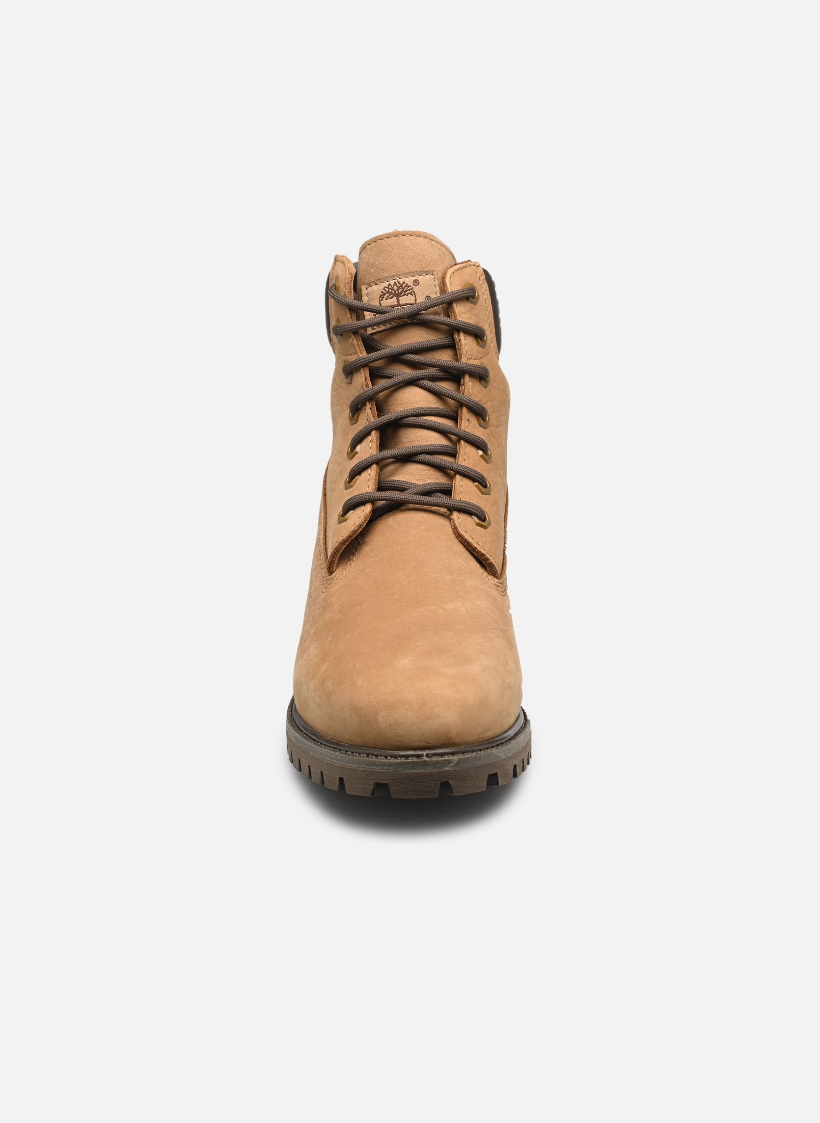 Bottines à lacets Timberland Premium 6 Inch Lace Up Waterp homme beige Timberland Bottines à lacets Timberland Premium 6 Inch Lace Up Waterp homme beige MEDIUM BEIGE NUBUCK / DARK GRE