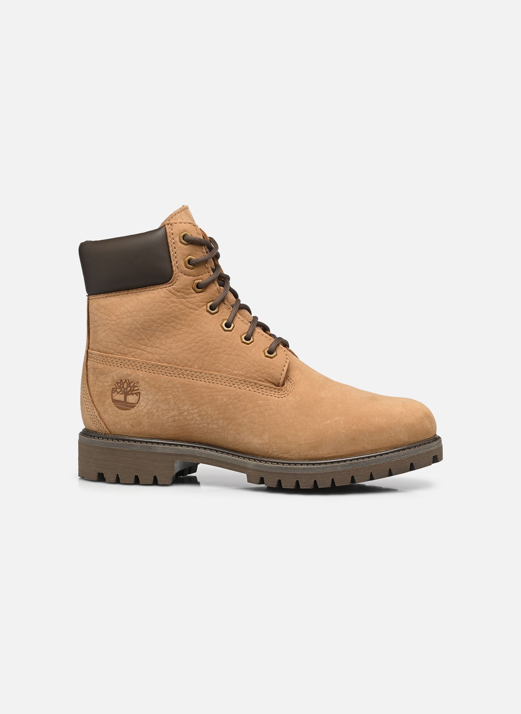 Bottines à lacets Timberland Premium 6 Inch Lace Up Waterp homme beige Timberland Bottines à lacets Timberland Premium 6 Inch Lace Up Waterp homme beige MEDIUM BEIGE NUBUCK / DARK GRE