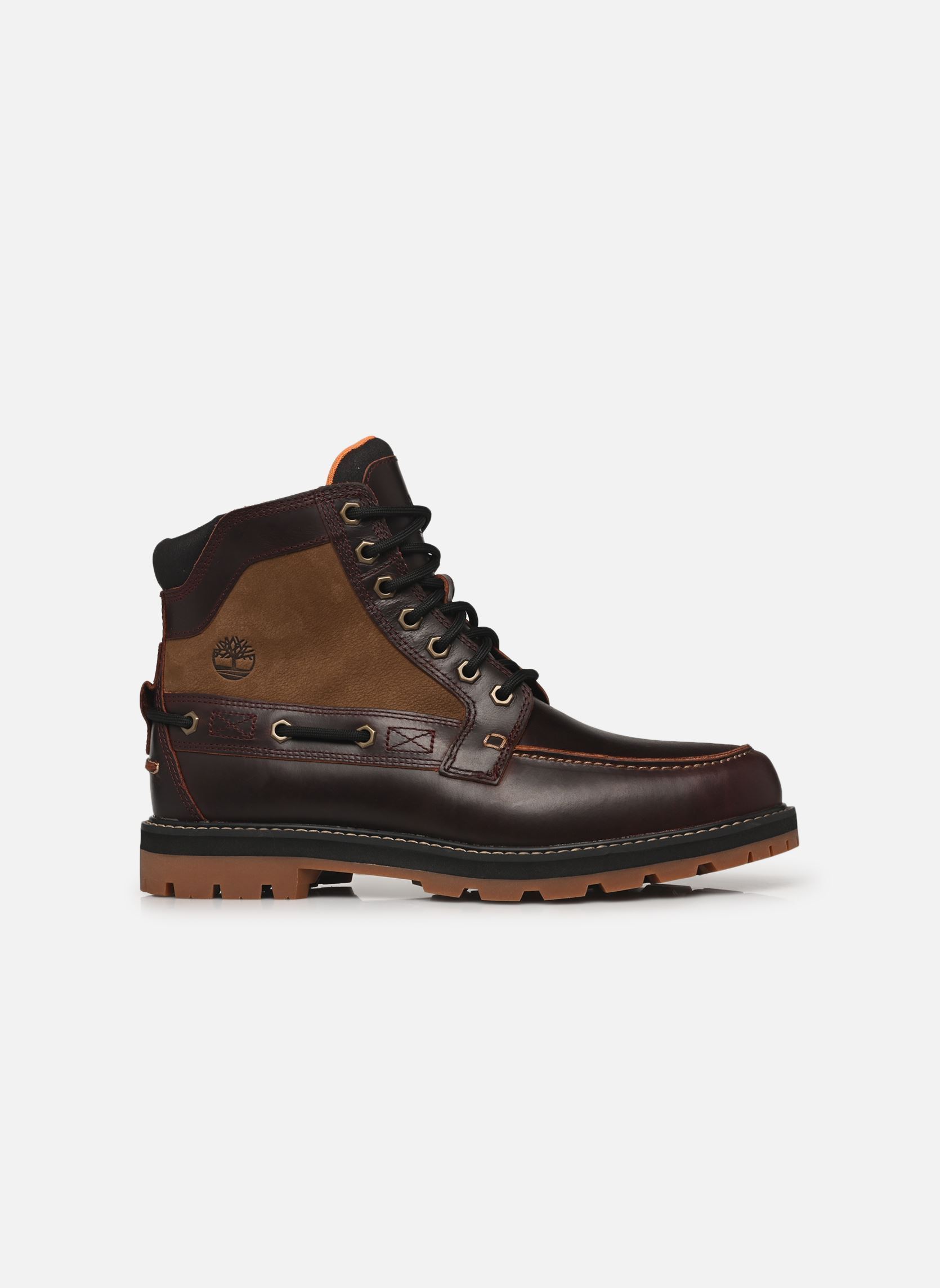 Geschnürte Stiefeletten Britton Road Mid Lace Up Boot herren braun Timberland Geschnürte Stiefeletten Britton Road Mid Lace Up Boot herren braun BURGUNDY FULL GRAIN