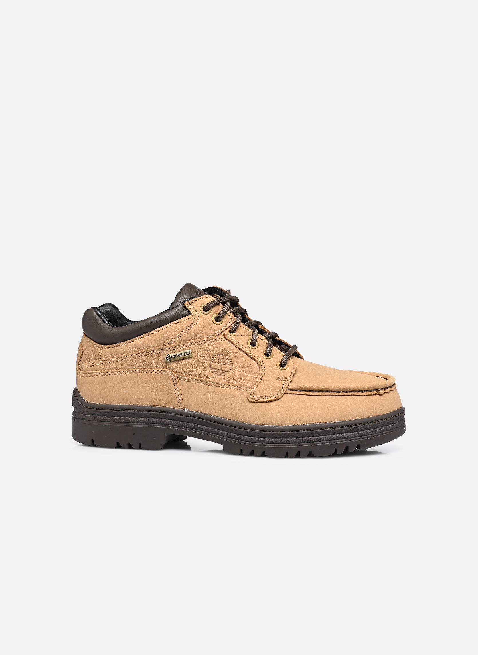 Veterlaarsjes Timberland Heritage Mid Lace Up GTX Boot heren bruin Timberland Veterlaarsjes Timberland Heritage Mid Lace Up GTX Boot heren bruin MEDIUM BEIGE NUBUCK / DARK GRE