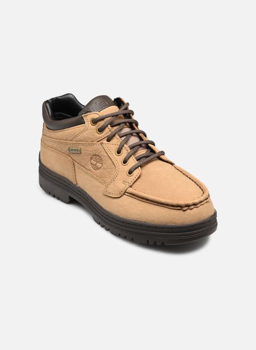 Timberland Geschnürte Stiefeletten Timberland Heritage Mid Lace Up GTX Boot herren braun