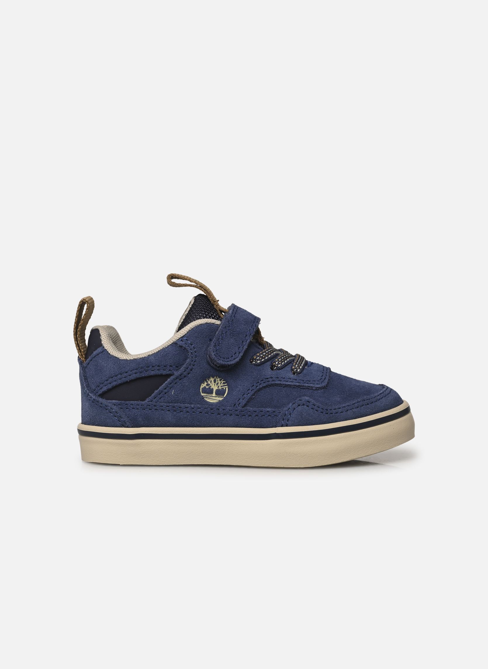 Baskets Stone Jump Low Hook & Loop Sneaker T bleu Timberland Baskets Stone Jump Low Hook & Loop Sneaker T bleu DARK BLUE SUEDE