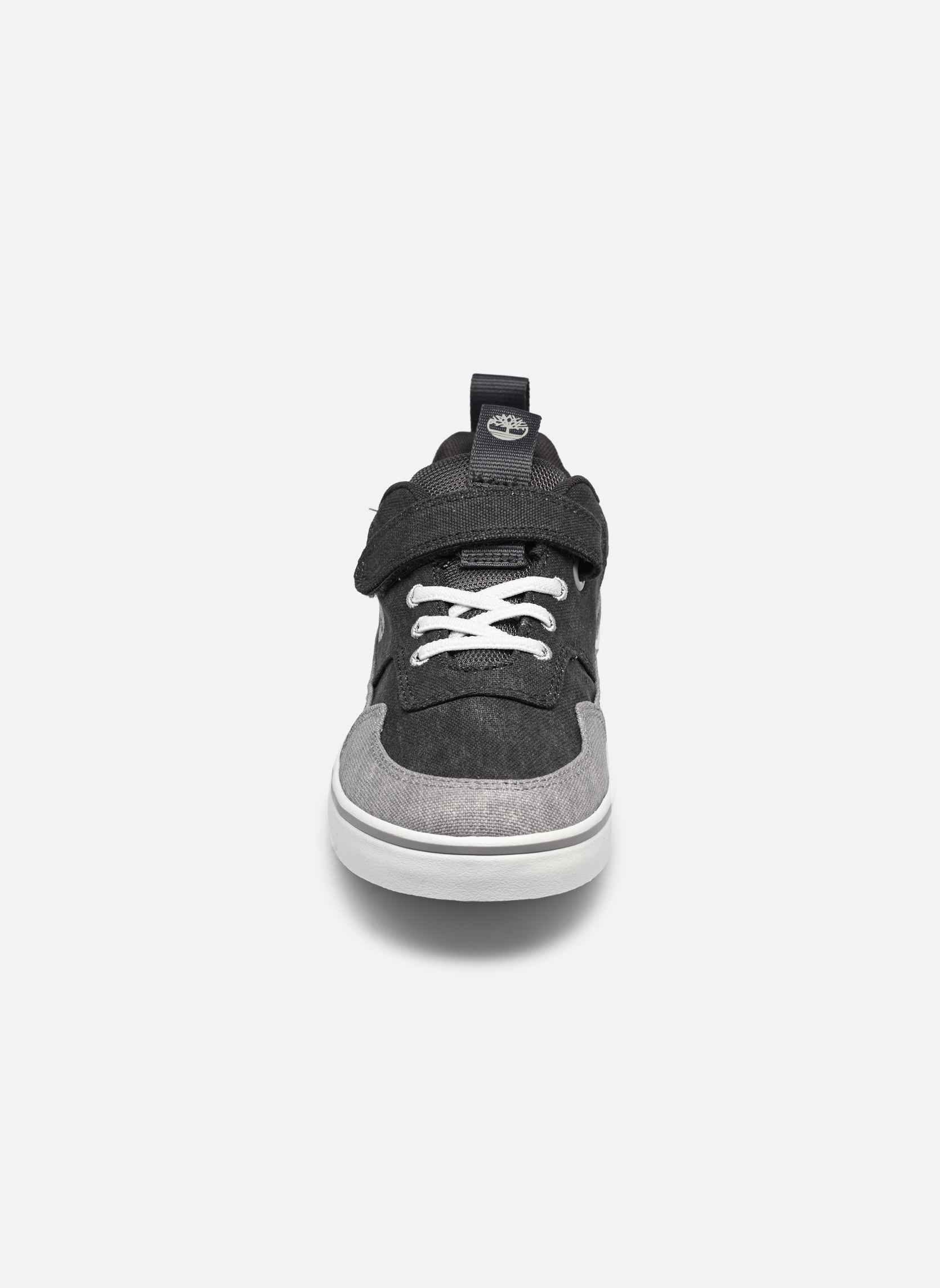 Baskets Stone Jump Low Hook & Loop Sneaker J garçon gris Timberland Baskets Stone Jump Low Hook & Loop Sneaker J garçon gris DARK GREY CANVAS