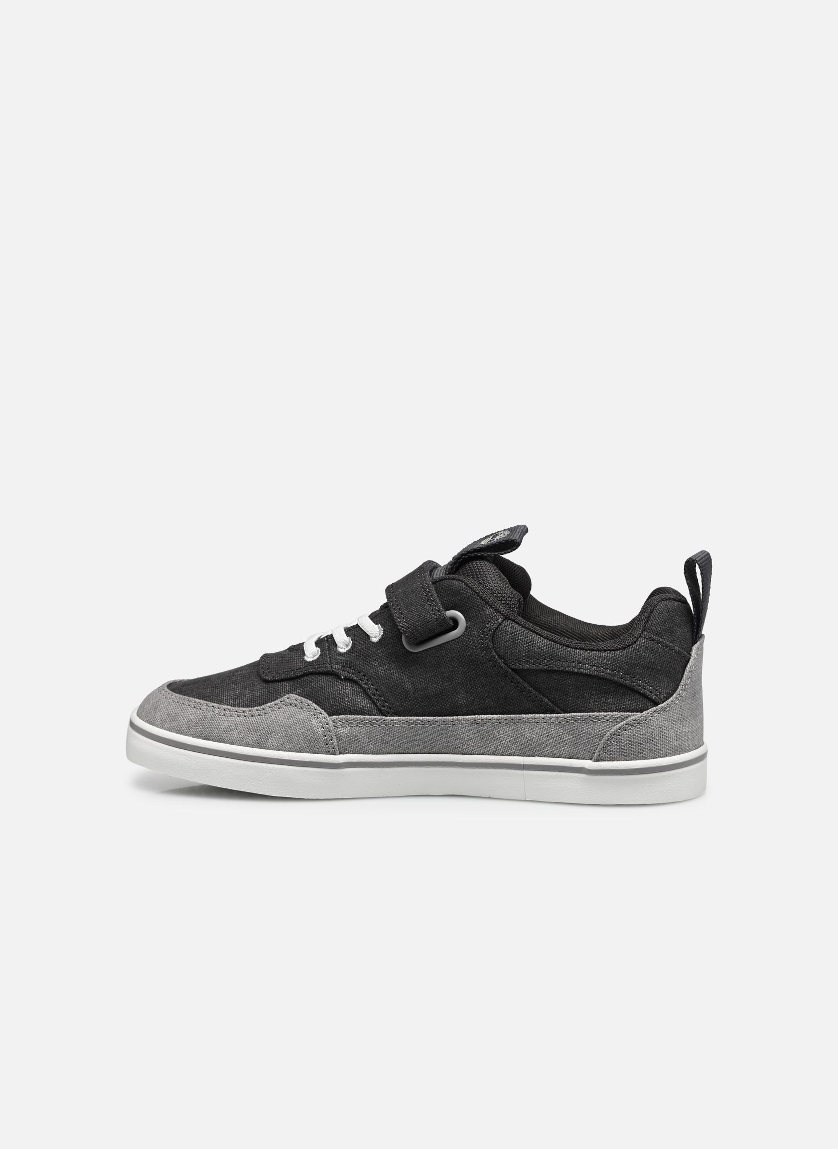 Baskets Stone Jump Low Hook & Loop Sneaker J garçon gris Timberland Baskets Stone Jump Low Hook & Loop Sneaker J garçon gris DARK GREY CANVAS
