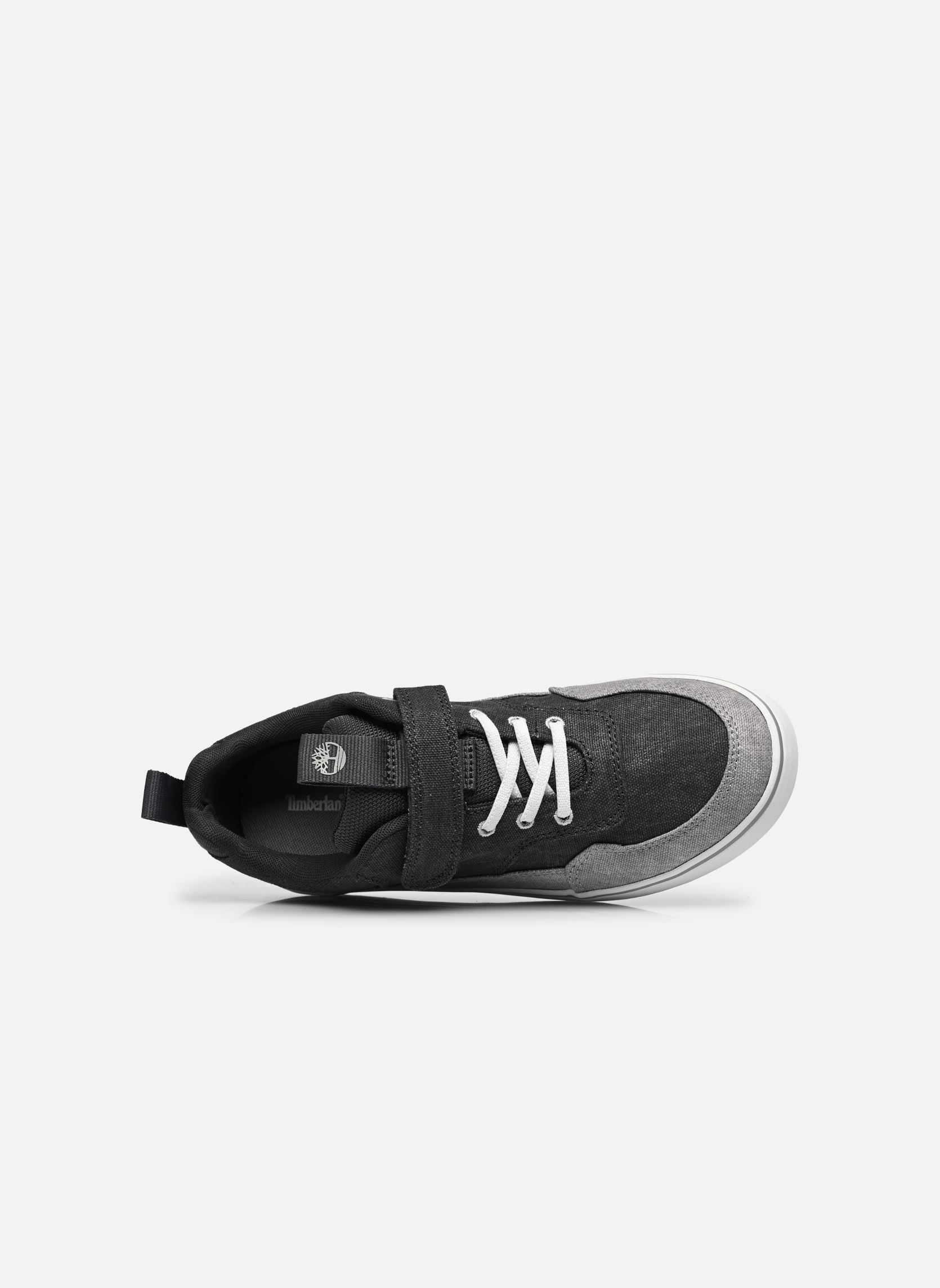 Baskets Stone Jump Low Hook & Loop Sneaker J garçon gris Timberland Baskets Stone Jump Low Hook & Loop Sneaker J garçon gris DARK GREY CANVAS