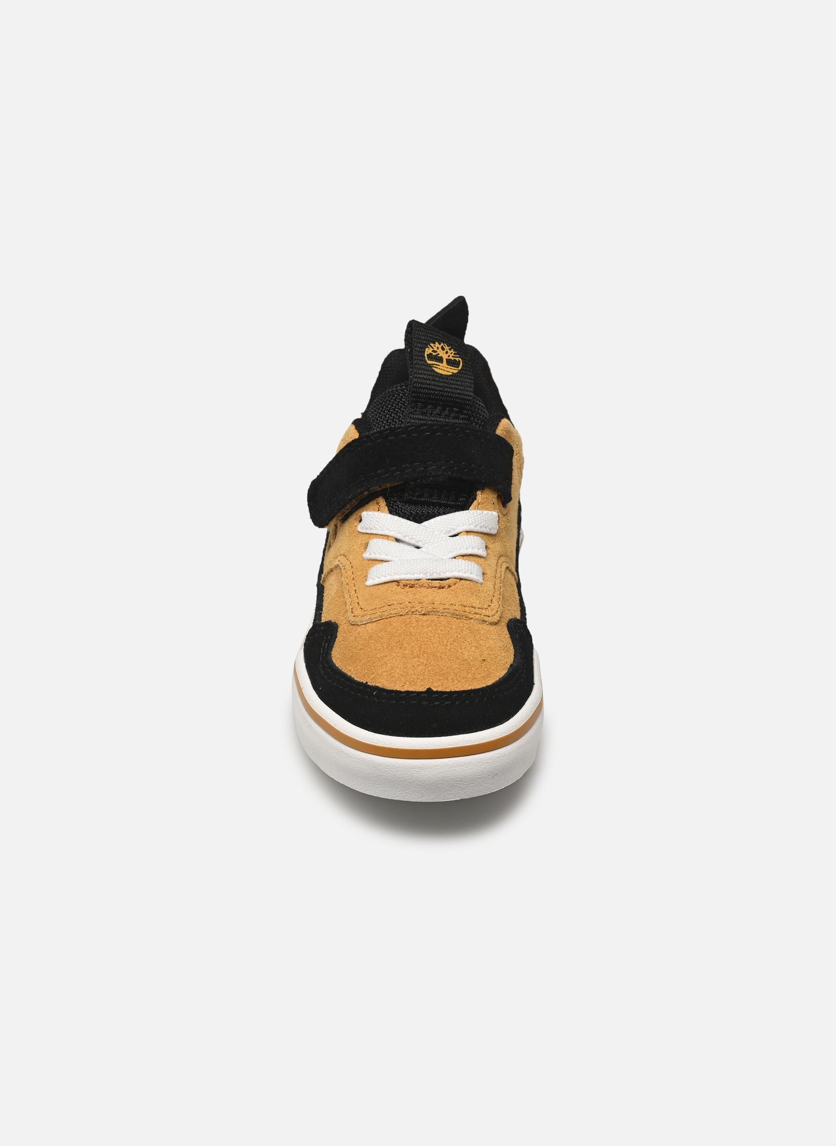 Baskets Stone Jump Low Hook & Loop Sneaker marron Timberland Baskets Stone Jump Low Hook & Loop Sneaker marron WHEAT SUEDE