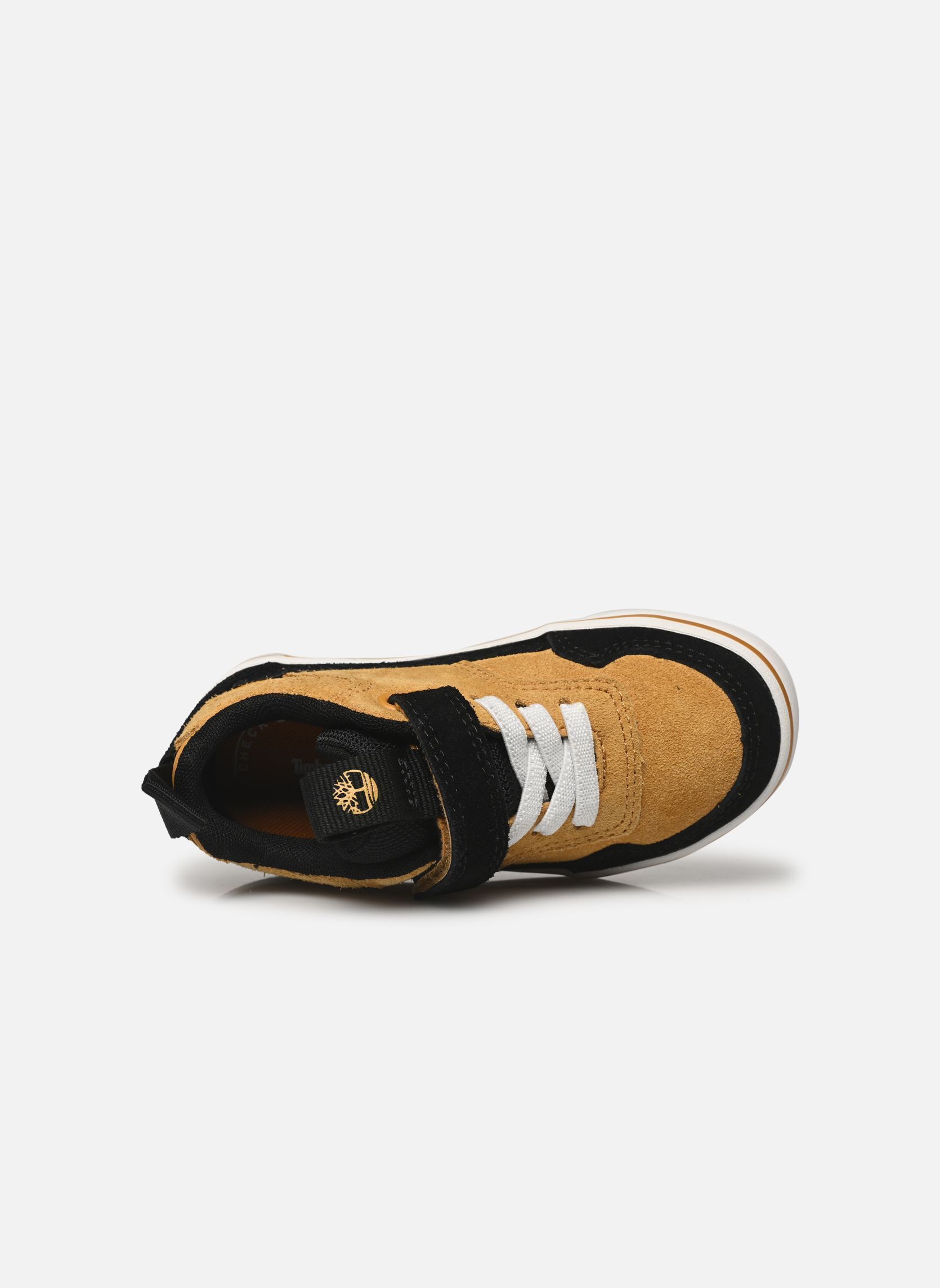 Baskets Stone Jump Low Hook & Loop Sneaker marron Timberland Baskets Stone Jump Low Hook & Loop Sneaker marron WHEAT SUEDE