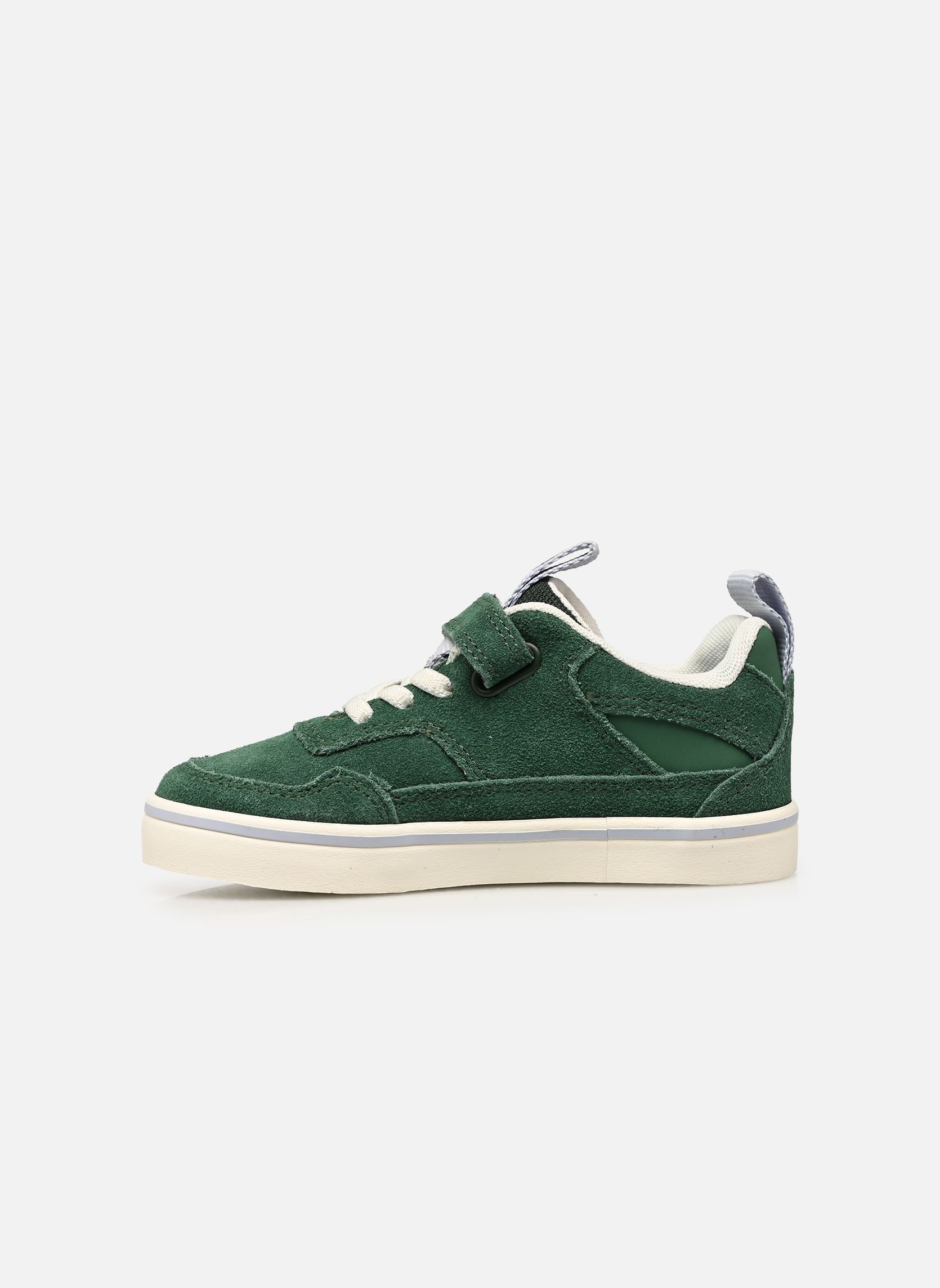 Baskets Stone Jump Low Hook & Loop Sneaker garçon vert Timberland Baskets Stone Jump Low Hook & Loop Sneaker garçon vert MEDIUM GREEN SUEDE