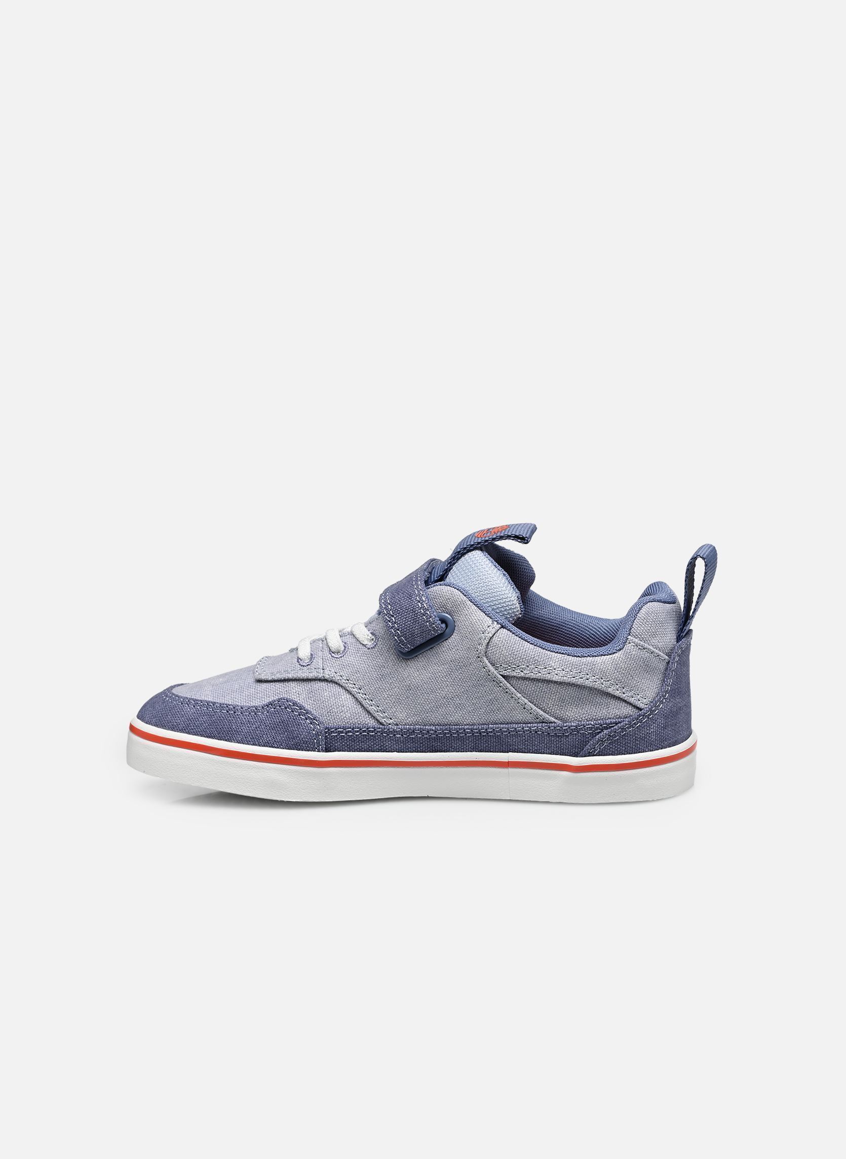 Baskets Stone Jump Low Hook & Loop Sneaker garçon bleu Timberland Baskets Stone Jump Low Hook & Loop Sneaker garçon bleu LT BLUE CANVAS