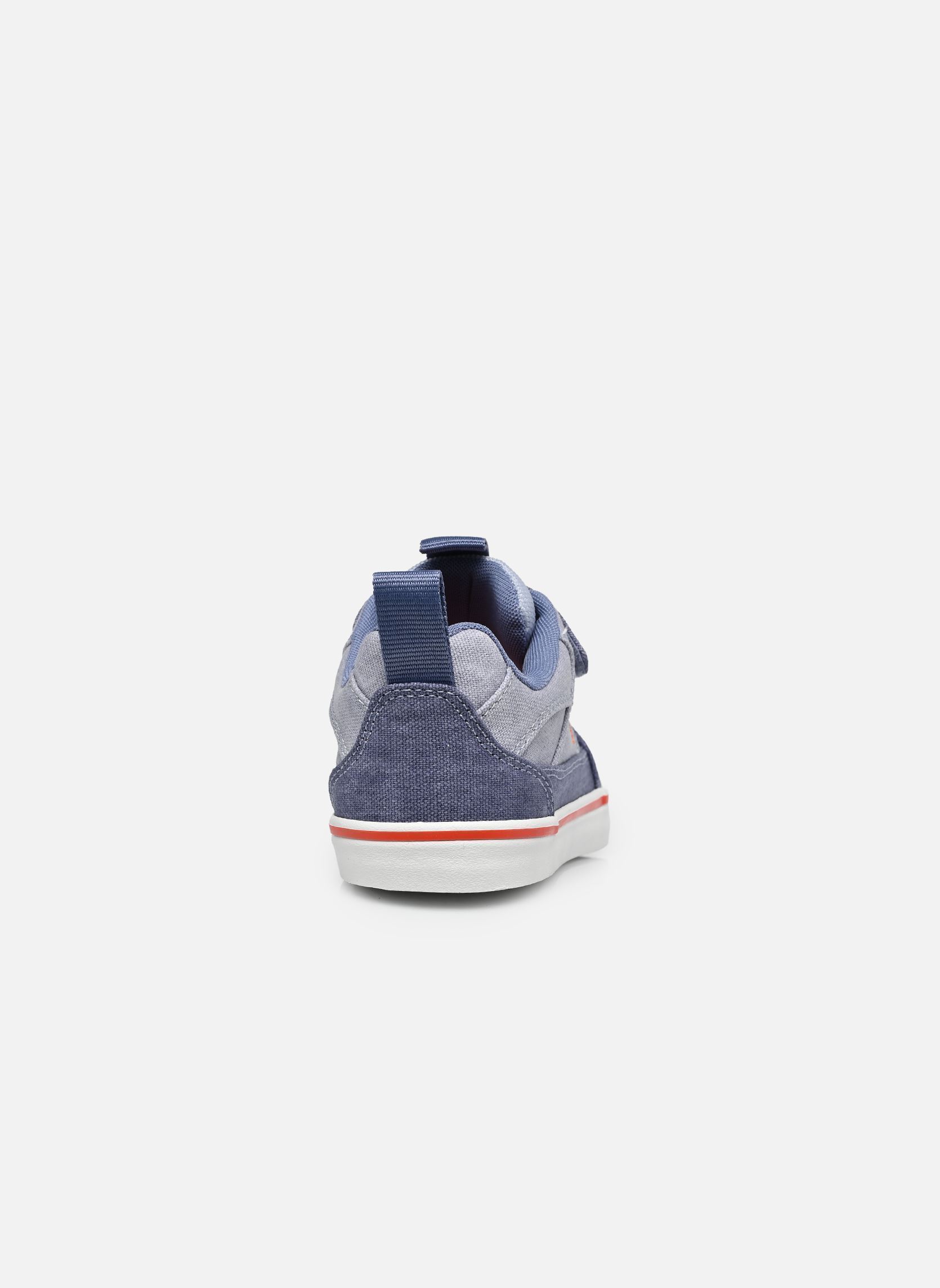 Baskets Stone Jump Low Hook & Loop Sneaker garçon bleu Timberland Baskets Stone Jump Low Hook & Loop Sneaker garçon bleu LT BLUE CANVAS