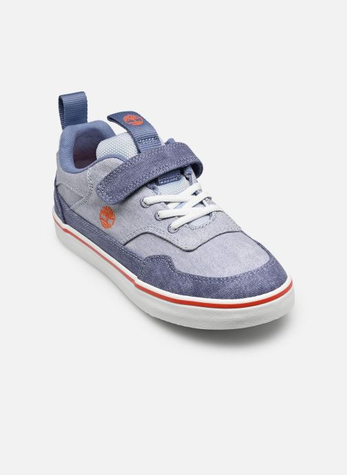 Timberland Sneaker Stone Jump Low Hook & Loop Sneaker jungen blau