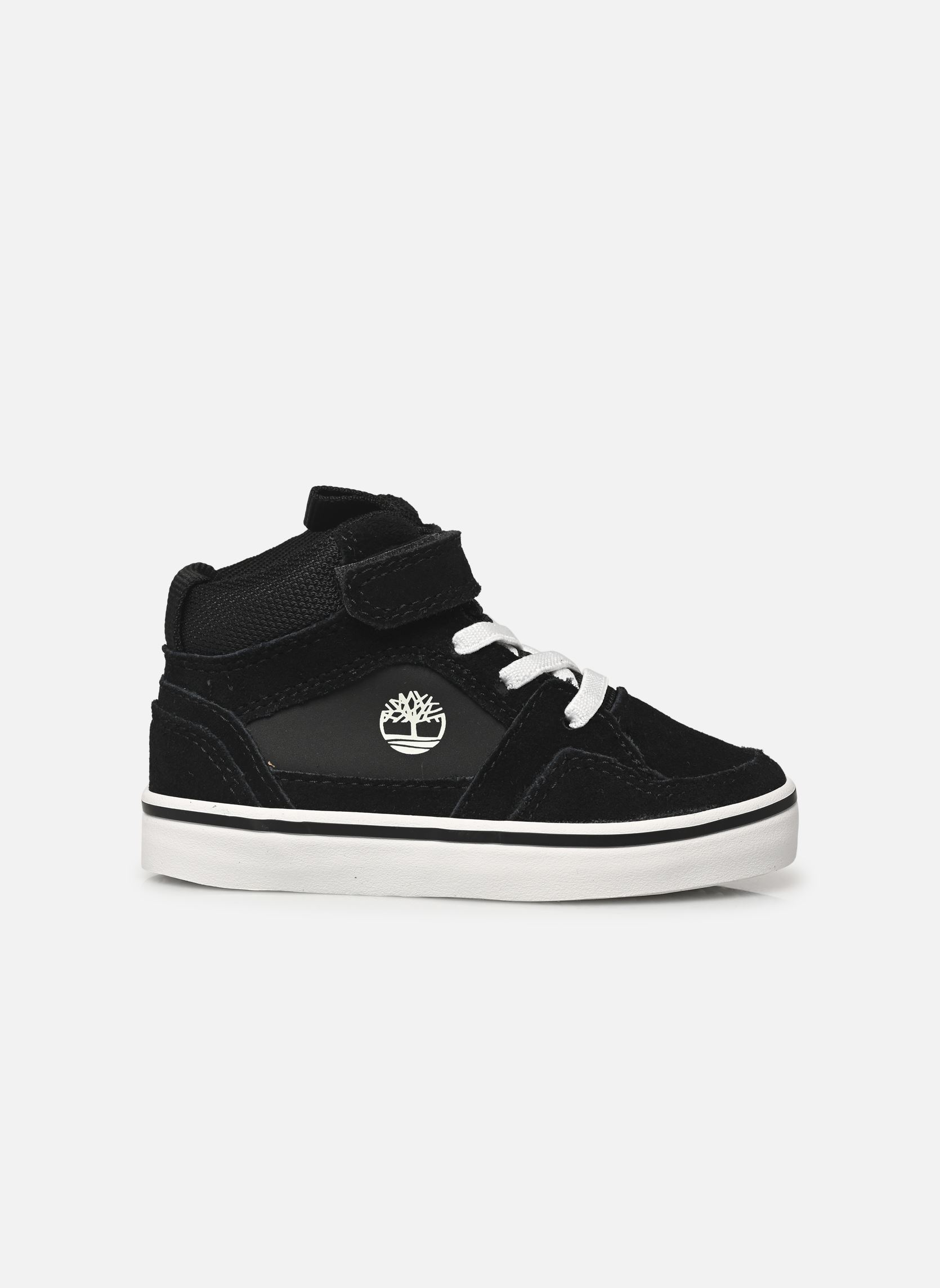 Baskets hautes Stone Jump Mid Hook & Loop Sneaker T bleu Timberland Baskets hautes Stone Jump Mid Hook & Loop Sneaker T bleu BLACK SUEDE