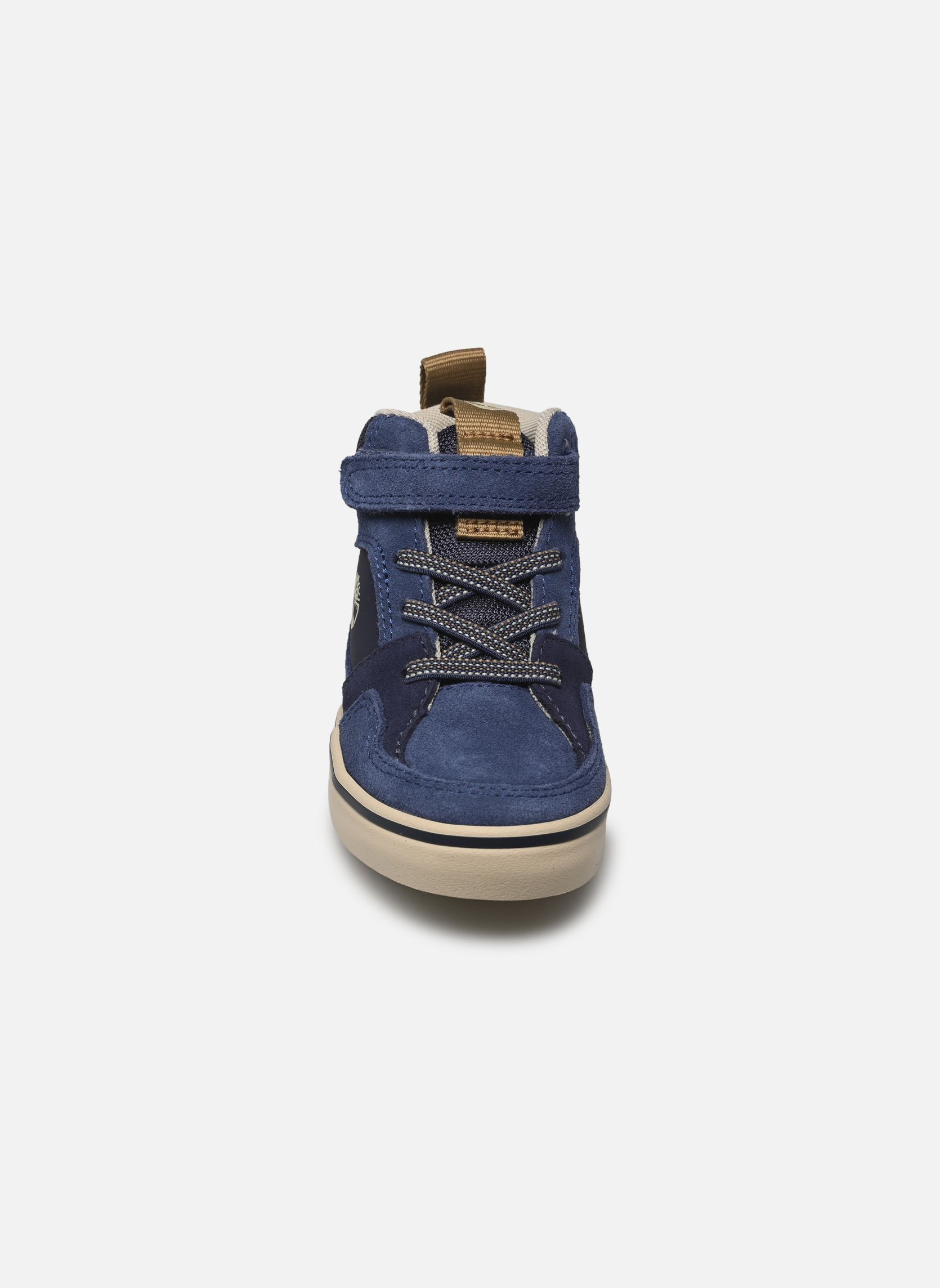 Baskets hautes Stone Jump Mid Hook & Loop Sneaker T bleu Timberland Baskets hautes Stone Jump Mid Hook & Loop Sneaker T bleu DARK BLUE SUEDE