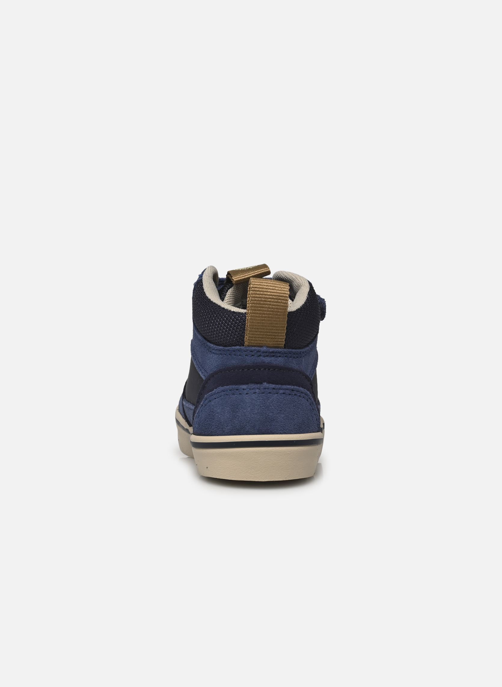 Baskets hautes Stone Jump Mid Hook & Loop Sneaker T bleu Timberland Baskets hautes Stone Jump Mid Hook & Loop Sneaker T bleu DARK BLUE SUEDE