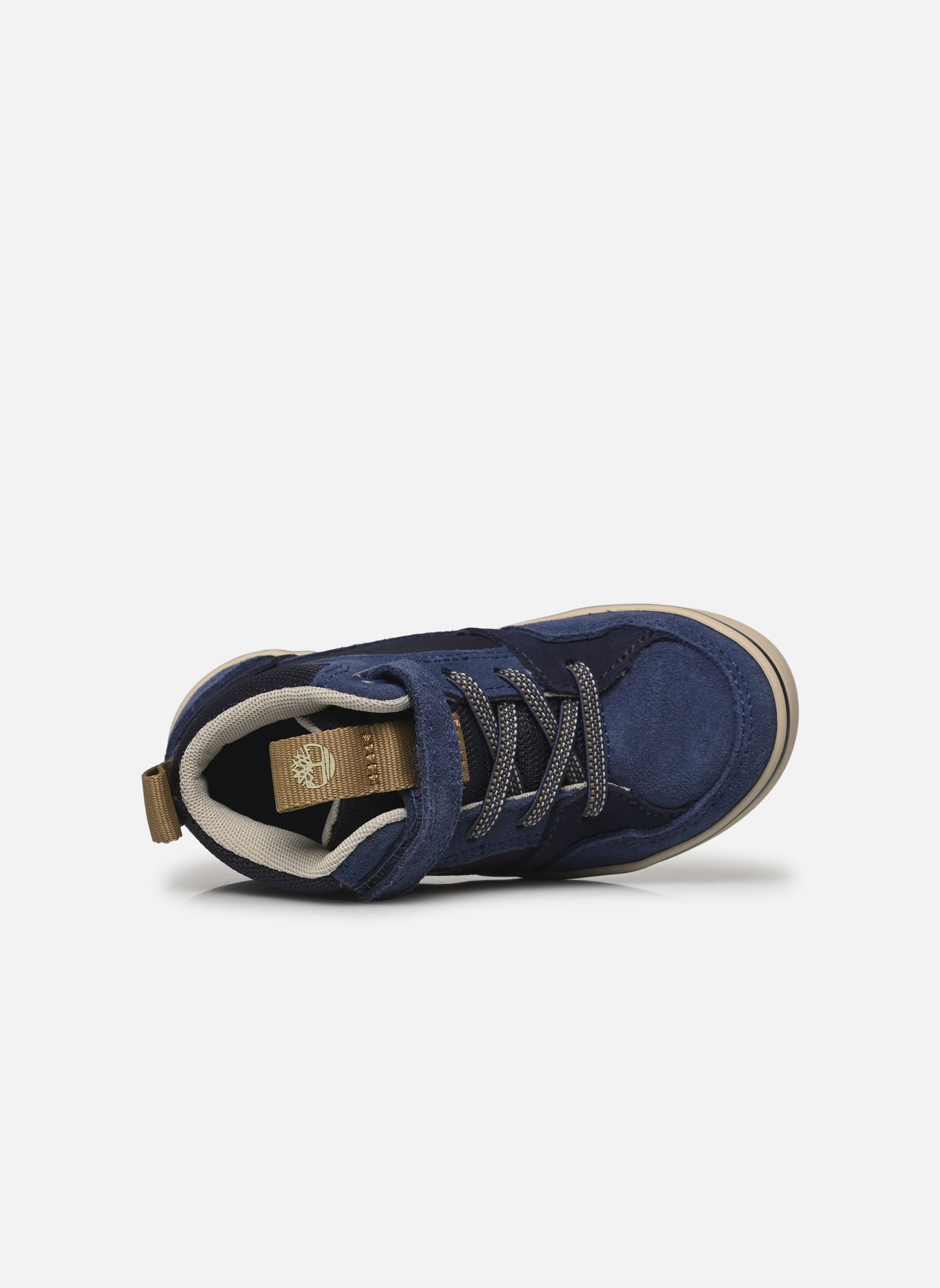 Baskets hautes Stone Jump Mid Hook & Loop Sneaker T bleu Timberland Baskets hautes Stone Jump Mid Hook & Loop Sneaker T bleu DARK BLUE SUEDE