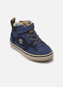 Baskets hautes Stone Jump Mid Hook & Loop Sneaker T bleu Timberland Baskets hautes Stone Jump Mid Hook & Loop Sneaker T bleu DARK BLUE SUEDE