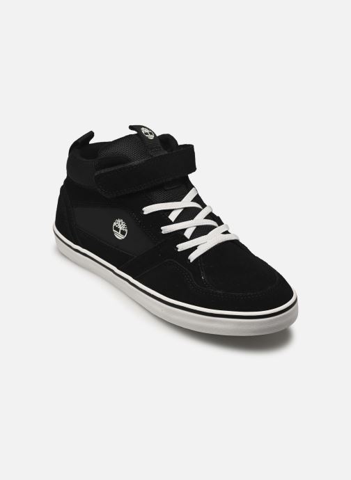 Timberland Baskets hautes Stone Jump Mid Hook & Loop Sneaker J noir
