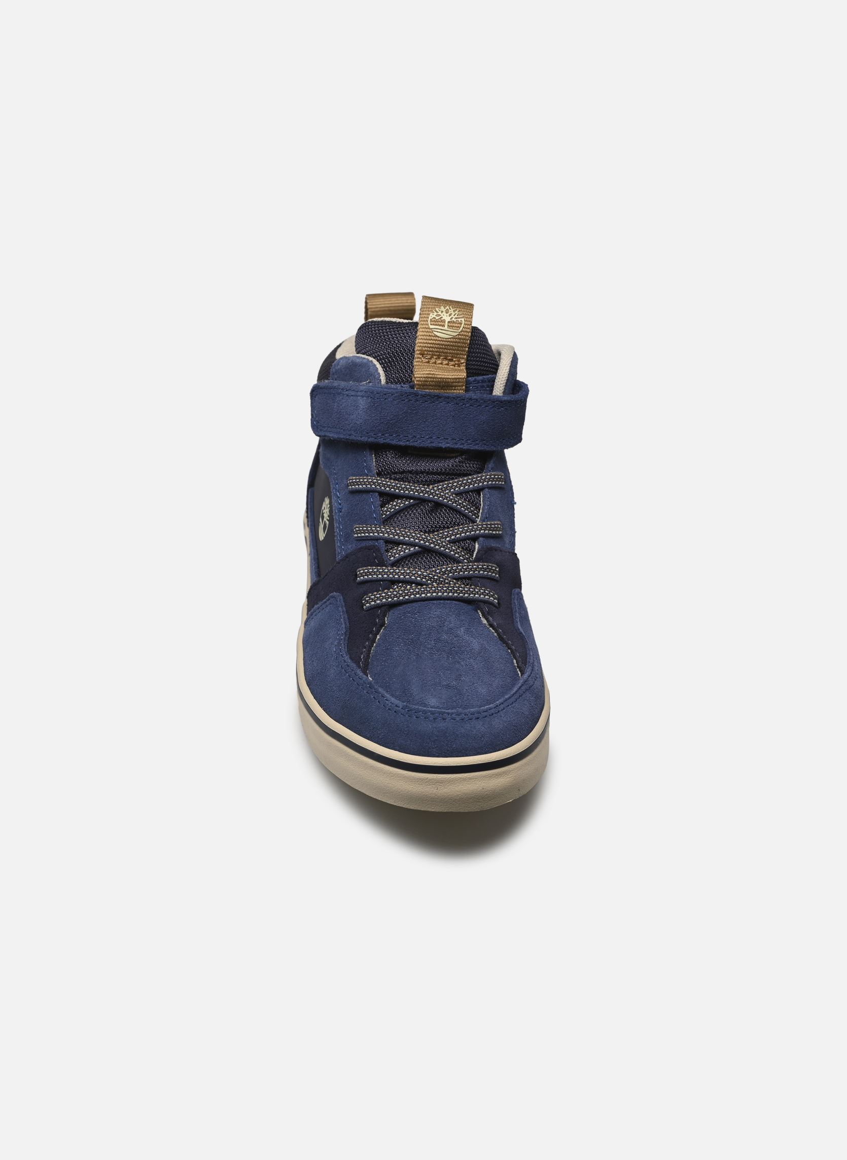 Knöchelhohe Sneaker Stone Jump Mid Hook & Loop Sneaker J blau Timberland Knöchelhohe Sneaker Stone Jump Mid Hook & Loop Sneaker J blau DARK BLUE SUEDE