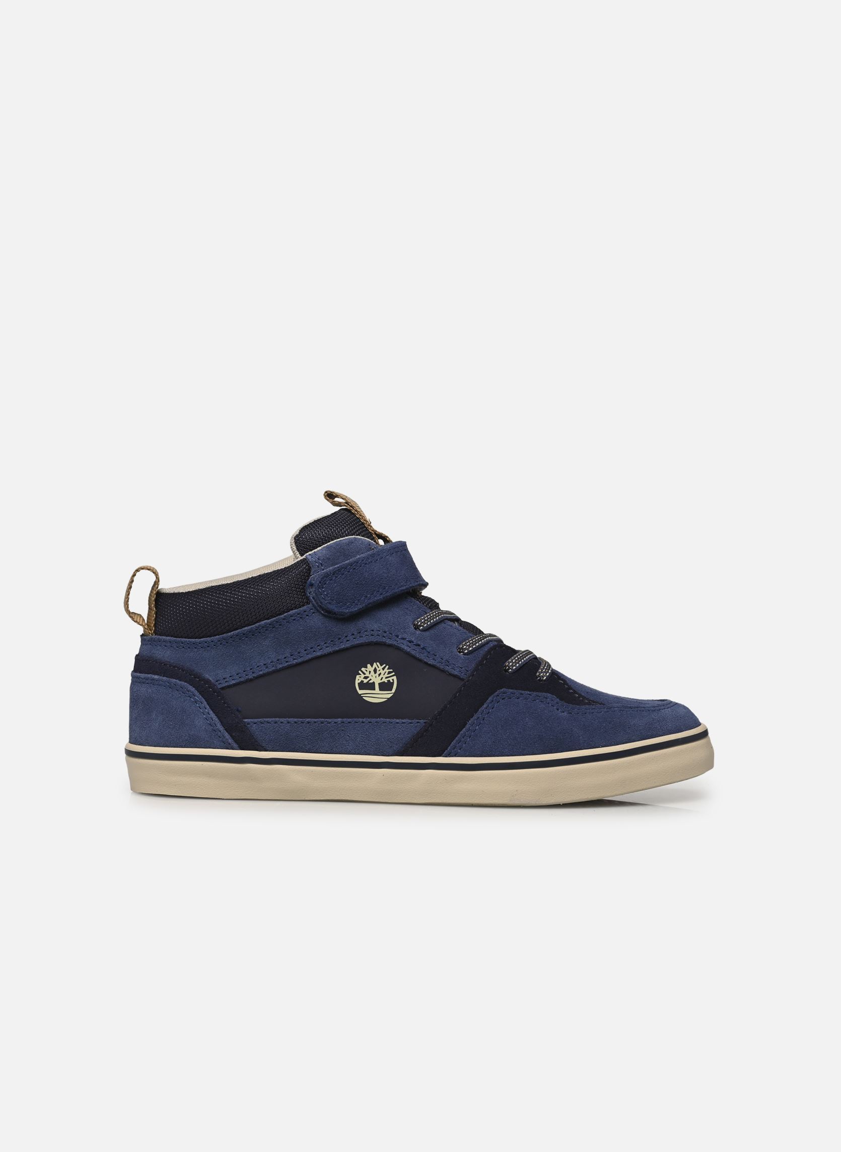 Knöchelhohe Sneaker Stone Jump Mid Hook & Loop Sneaker J blau Timberland Knöchelhohe Sneaker Stone Jump Mid Hook & Loop Sneaker J blau DARK BLUE SUEDE
