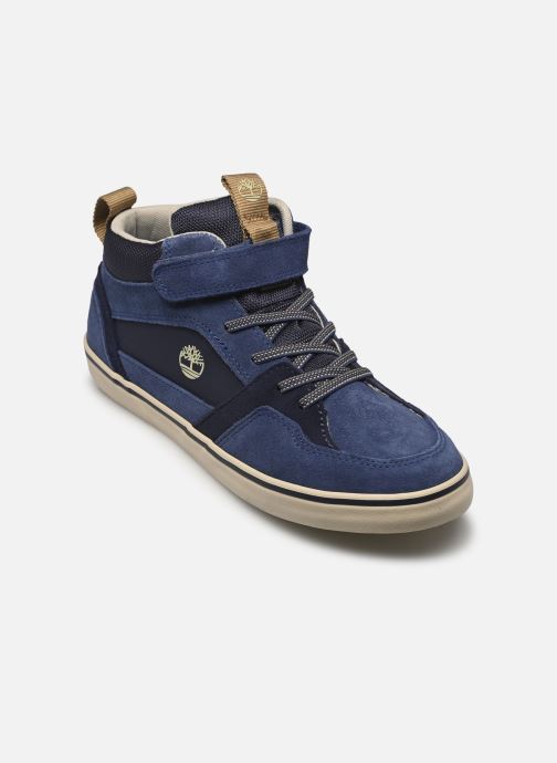 Timberland Baskets hautes Stone Jump Mid Hook & Loop Sneaker J bleu