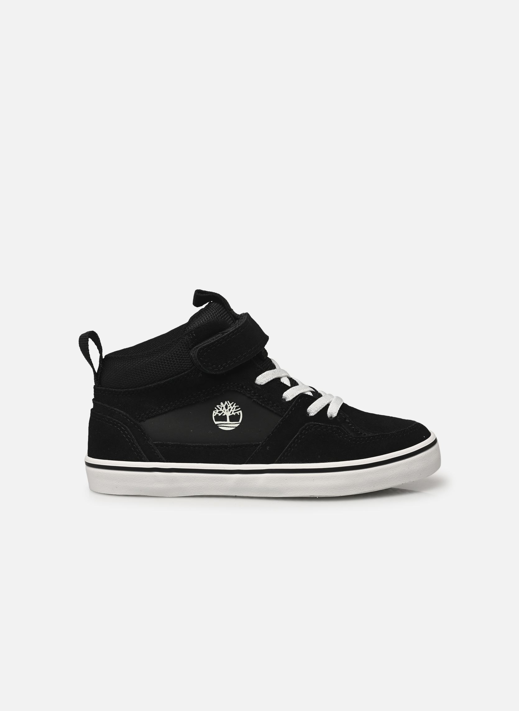 Baskets hautes Stone Jump Mid Hook & Loop Sneaker Y noir Timberland Baskets hautes Stone Jump Mid Hook & Loop Sneaker Y noir BLACK SUEDE