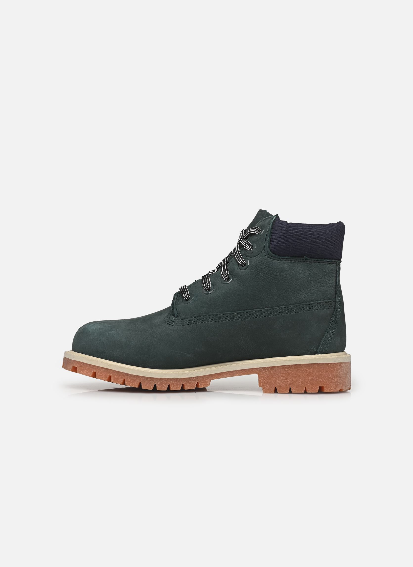 Bottines Timberland Premium 6 Inch Lace Up Waterp vert Timberland Bottines Timberland Premium 6 Inch Lace Up Waterp vert DARK GREEN NUBUCK