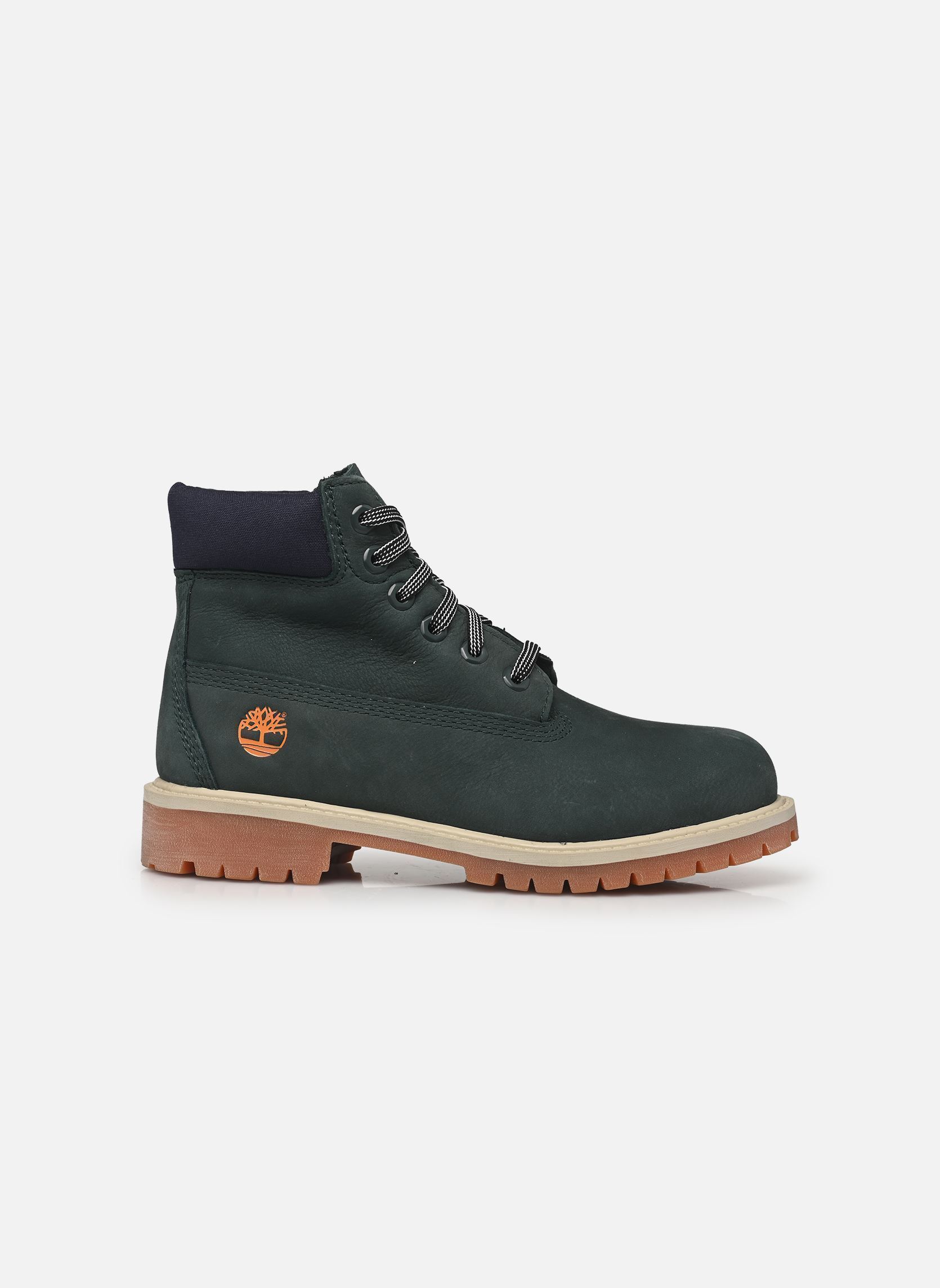 Bottines Timberland Premium 6 Inch Lace Up Waterp vert Timberland Bottines Timberland Premium 6 Inch Lace Up Waterp vert DARK GREEN NUBUCK