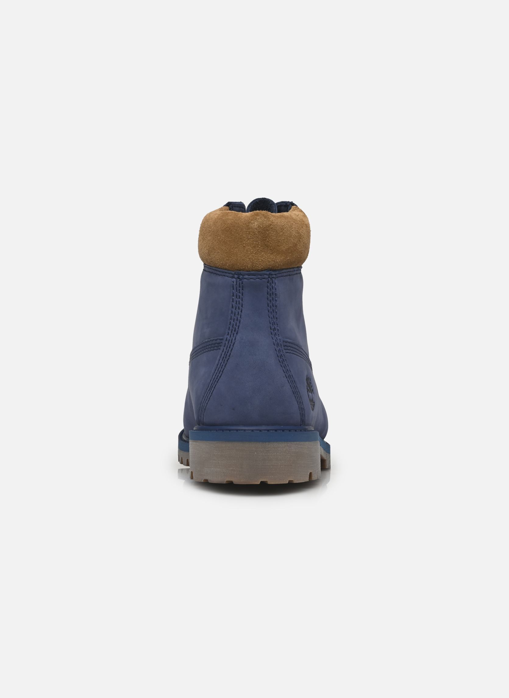 Bottines Timberland Premium 6 Inch Lace Up Waterp bleu Timberland Bottines Timberland Premium 6 Inch Lace Up Waterp bleu DARK BLUE NUBUCK / OLIVE