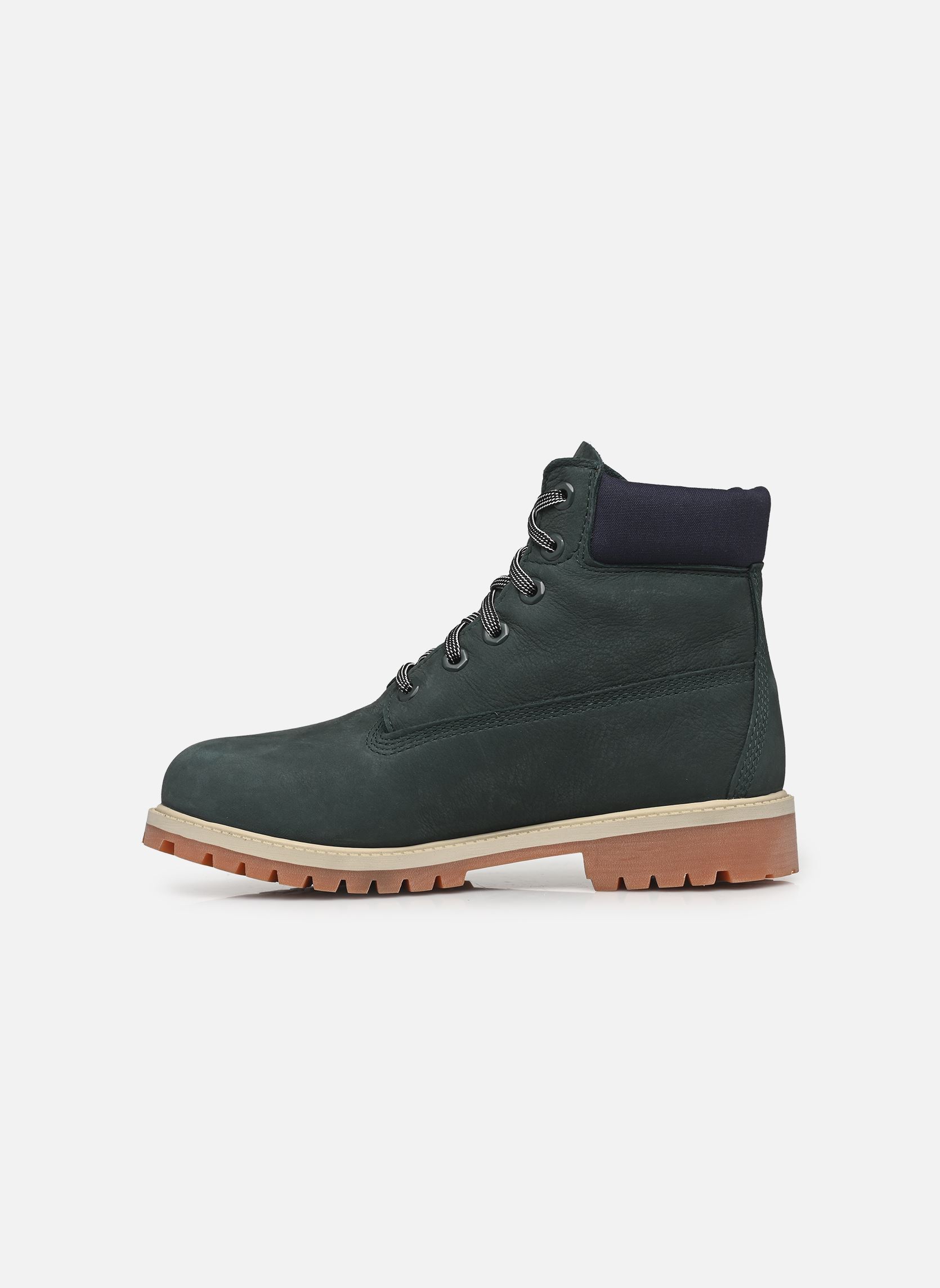 Stiefeletten / Ankle Boots Timberland Premium 6 Inch Lace Up Waterp grün Timberland Stiefeletten / Ankle Boots Timberland Premium 6 Inch Lace Up Waterp grün DARK GREEN NUBUCK