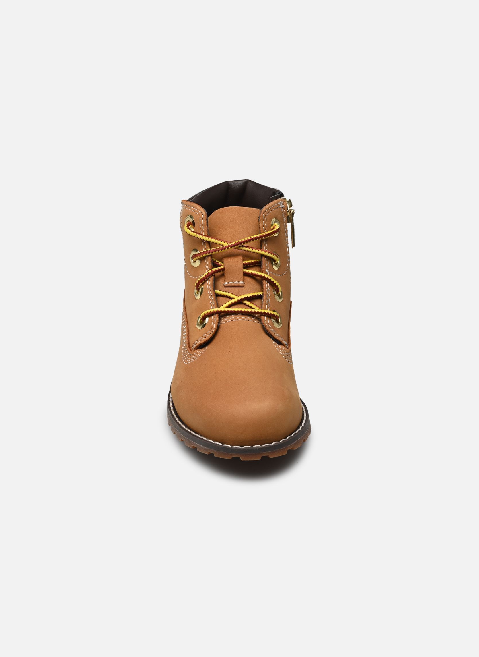 Stiefeletten / Ankle Boots Pokey Pine Mid Lace Up w Zip Boot braun Timberland Stiefeletten / Ankle Boots Pokey Pine Mid Lace Up w Zip Boot braun WHEAT