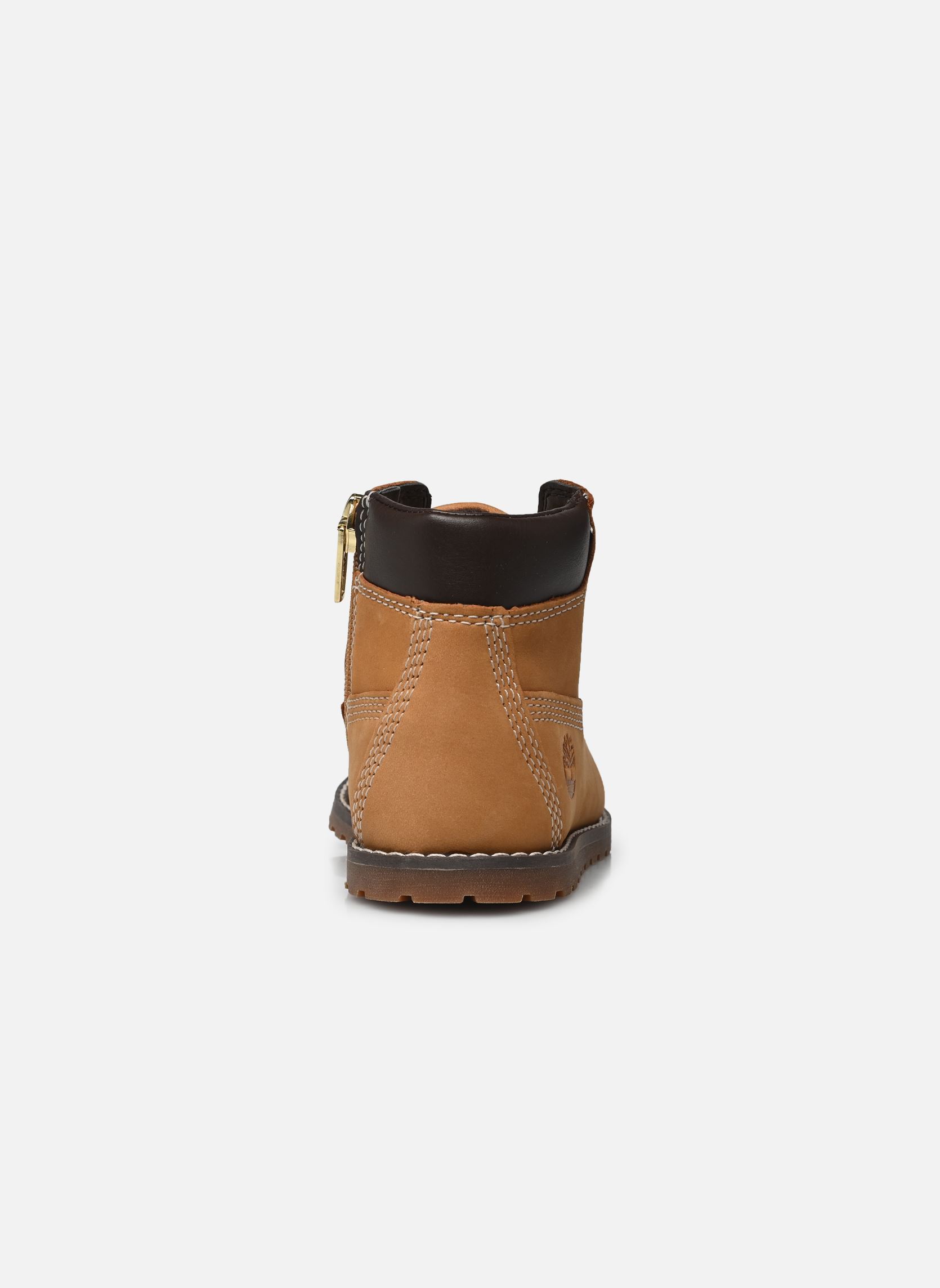 Stiefeletten / Ankle Boots Pokey Pine Mid Lace Up w Zip Boot braun Timberland Stiefeletten / Ankle Boots Pokey Pine Mid Lace Up w Zip Boot braun WHEAT