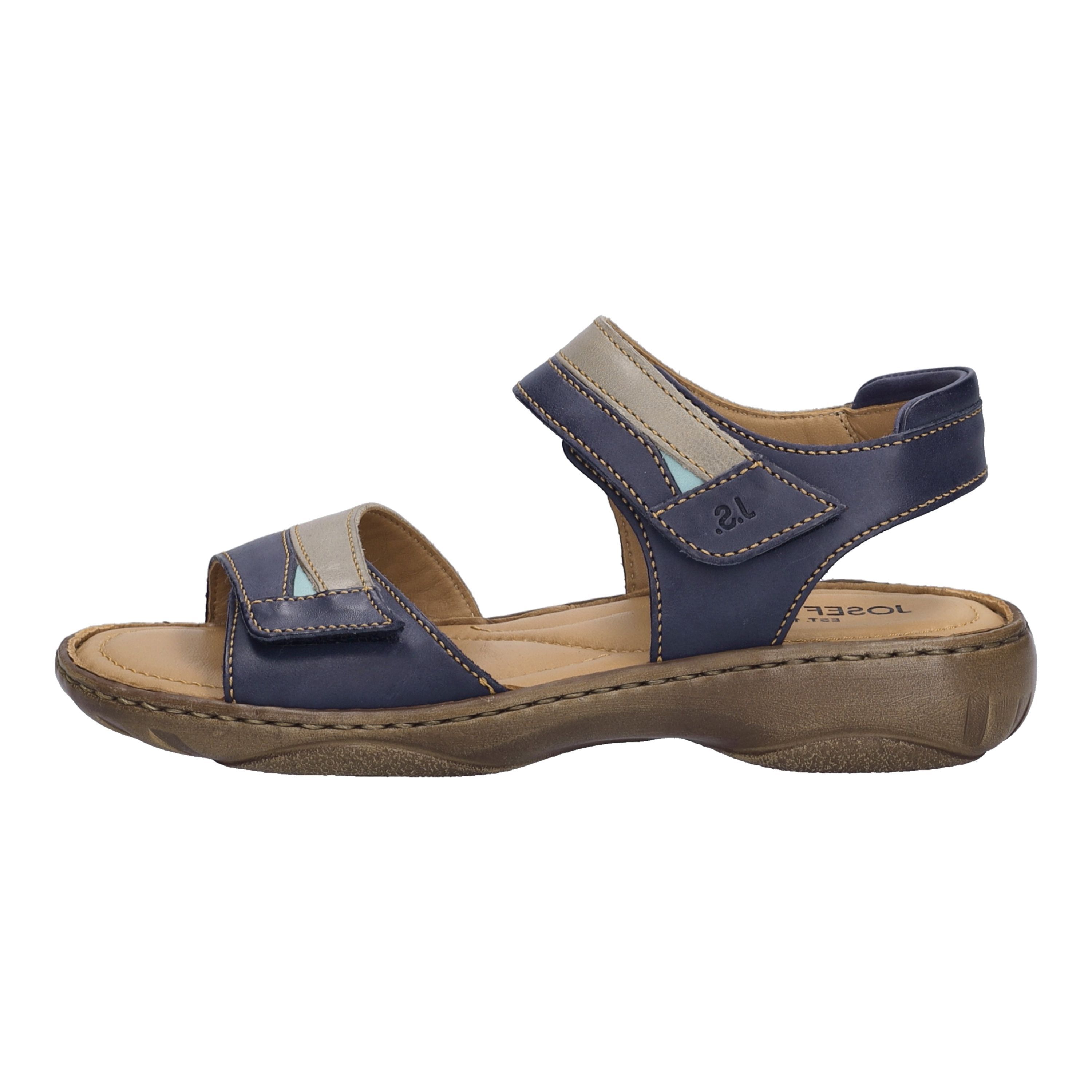 Sandales Debra 19 femme bleu Josef Seibel Sandales Debra 19 femme bleu Indigo