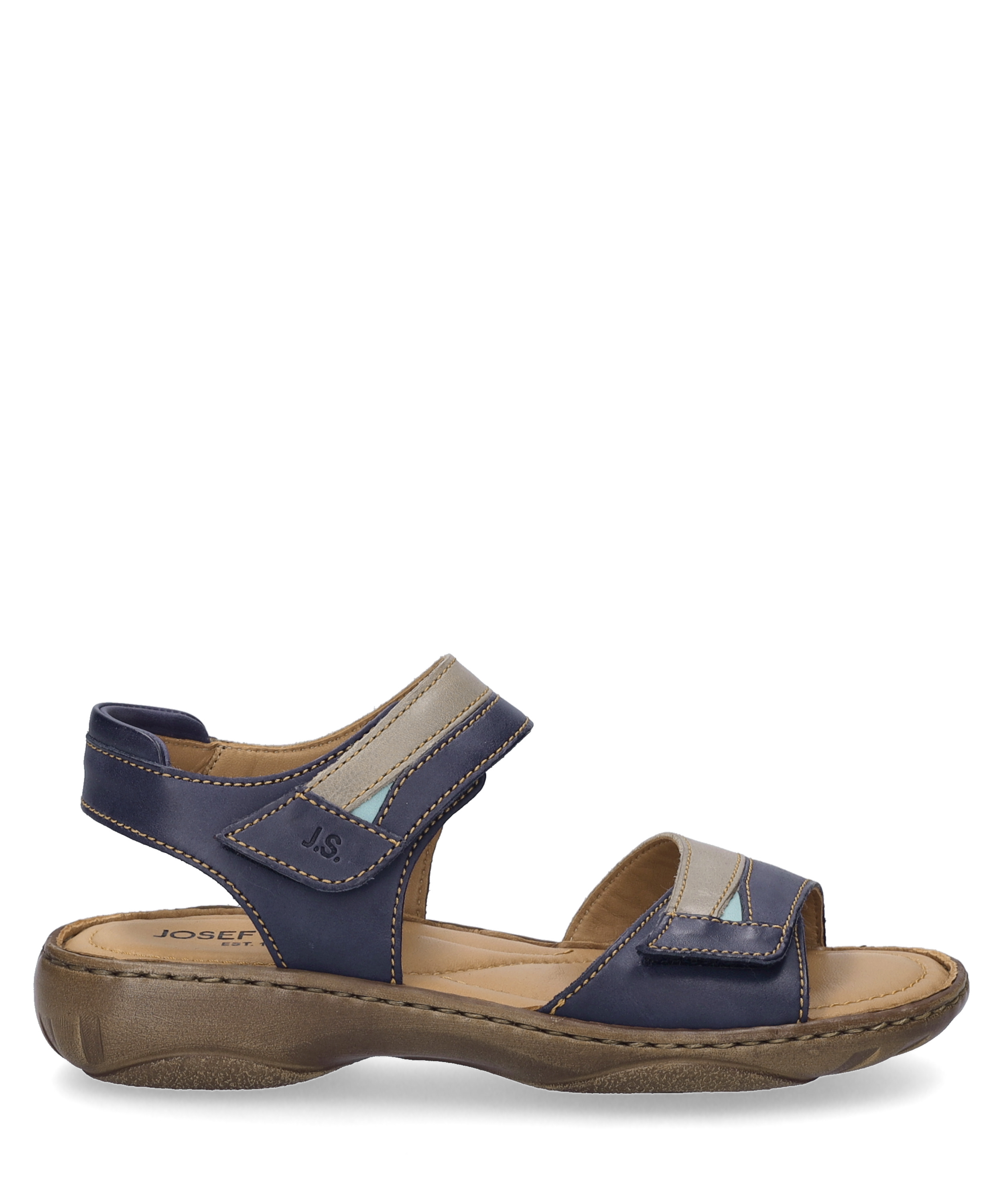 Sandales Debra 19 femme bleu Josef Seibel Sandales Debra 19 femme bleu Indigo