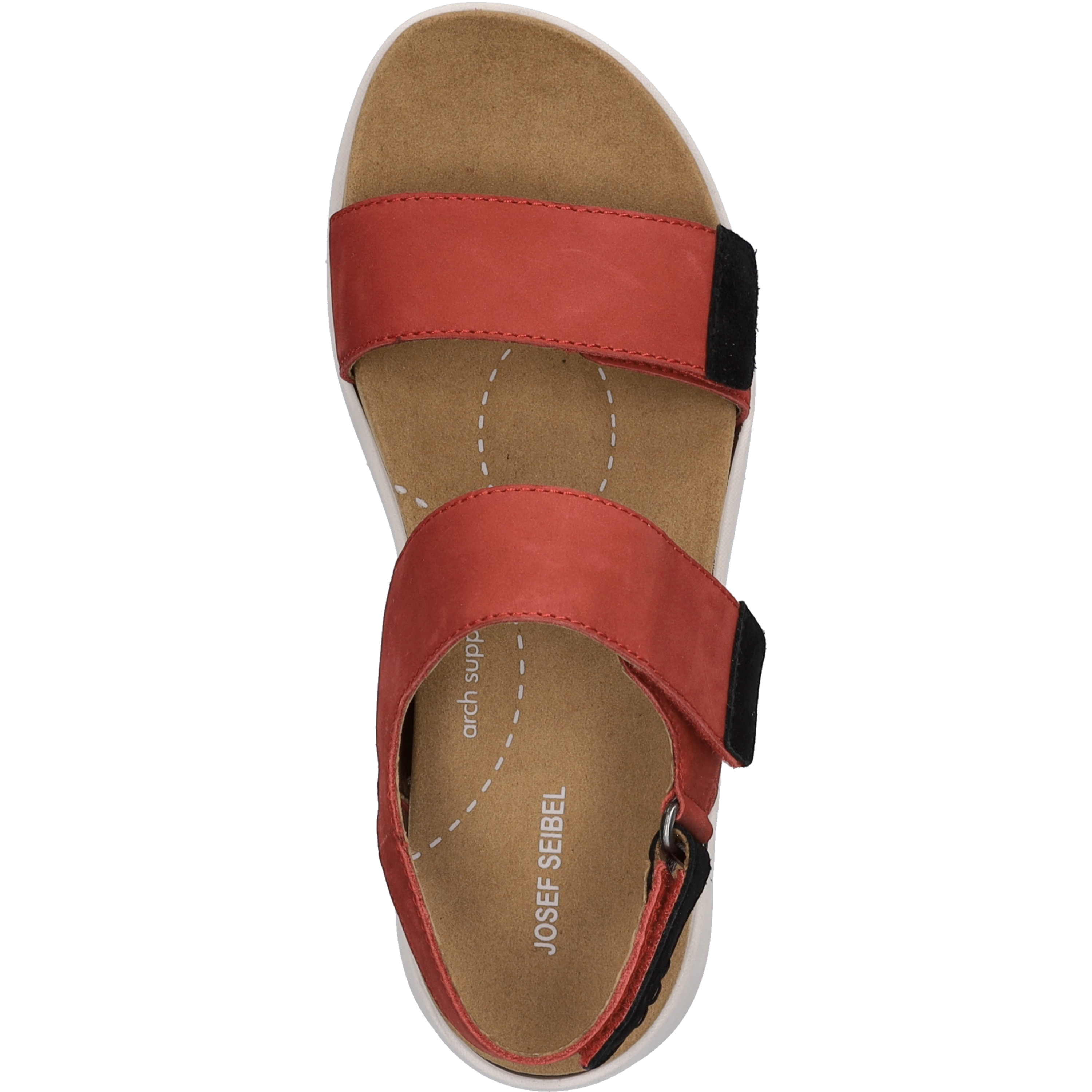 Sandales Estelle 04 femme rouge Josef Seibel Sandales Estelle 04 femme rouge Rouge