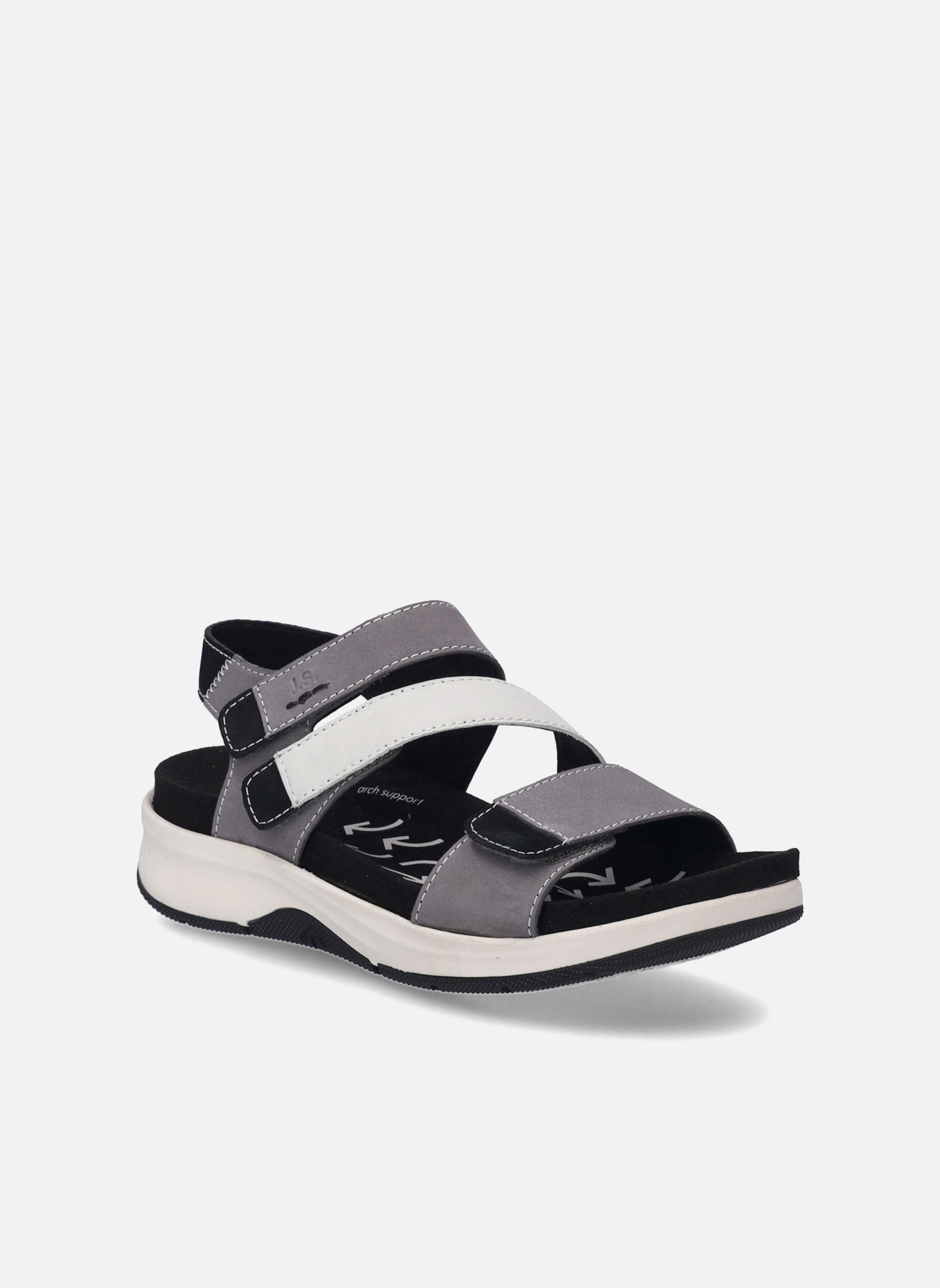 Sandales Estelle 06 femme gris Josef Seibel Sandales Estelle 06 femme gris Gris