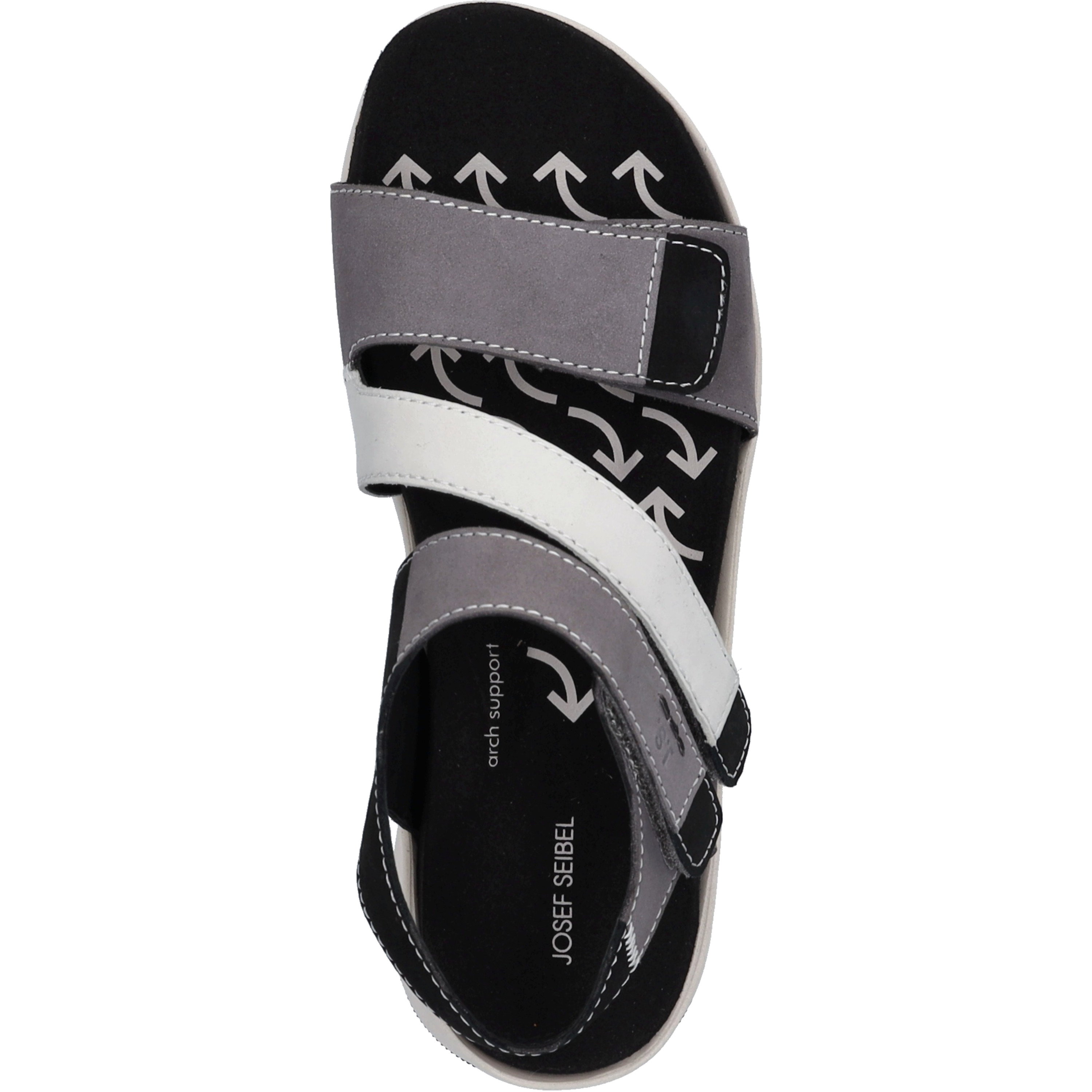 Sandales Estelle 06 femme gris Josef Seibel Sandales Estelle 06 femme gris Gris