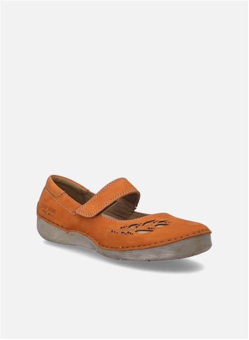Josef Seibel Ballerines classiques Ballerine femme orange