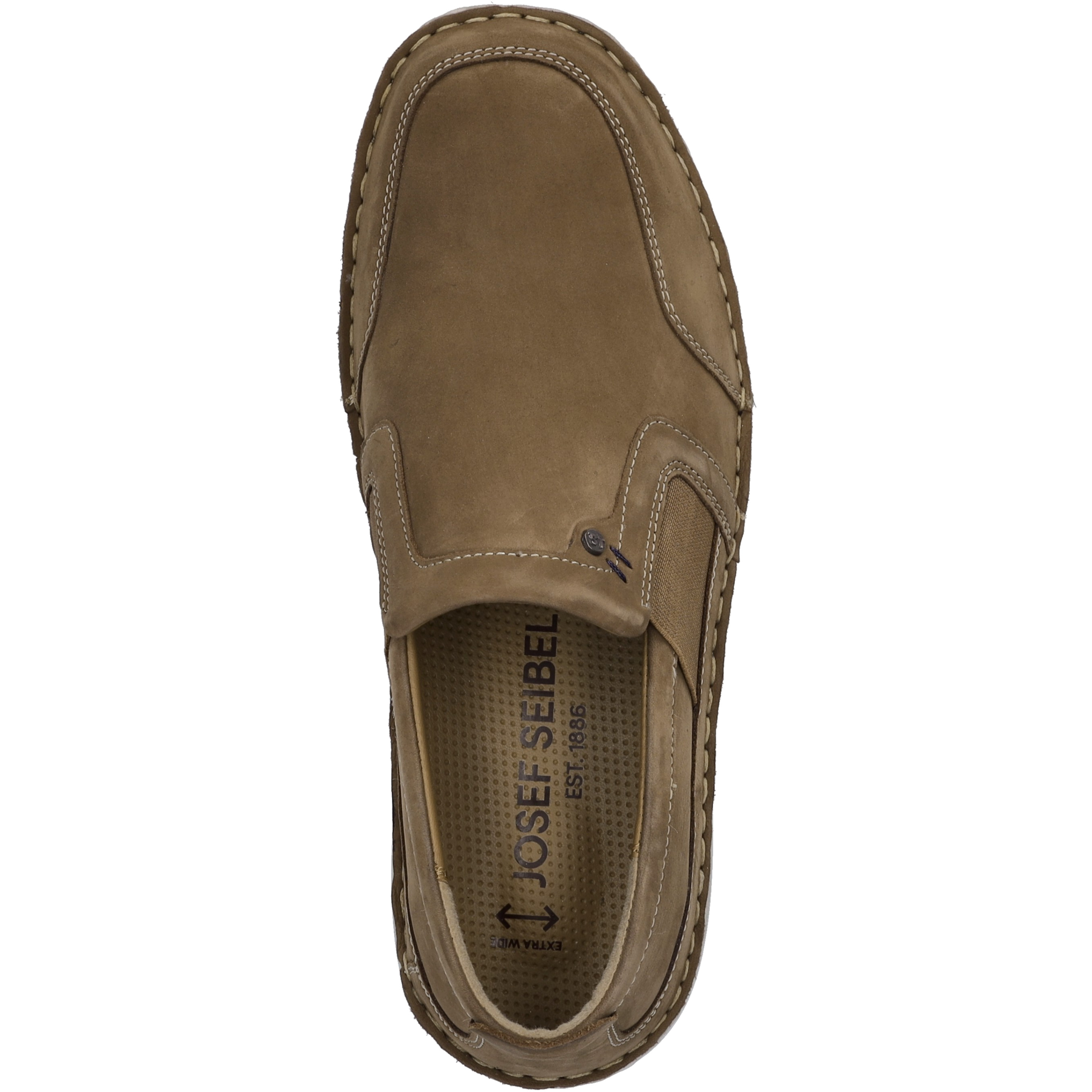 Mocassins Pantoufle homme marron Josef Seibel Mocassins Pantoufle homme marron Marron