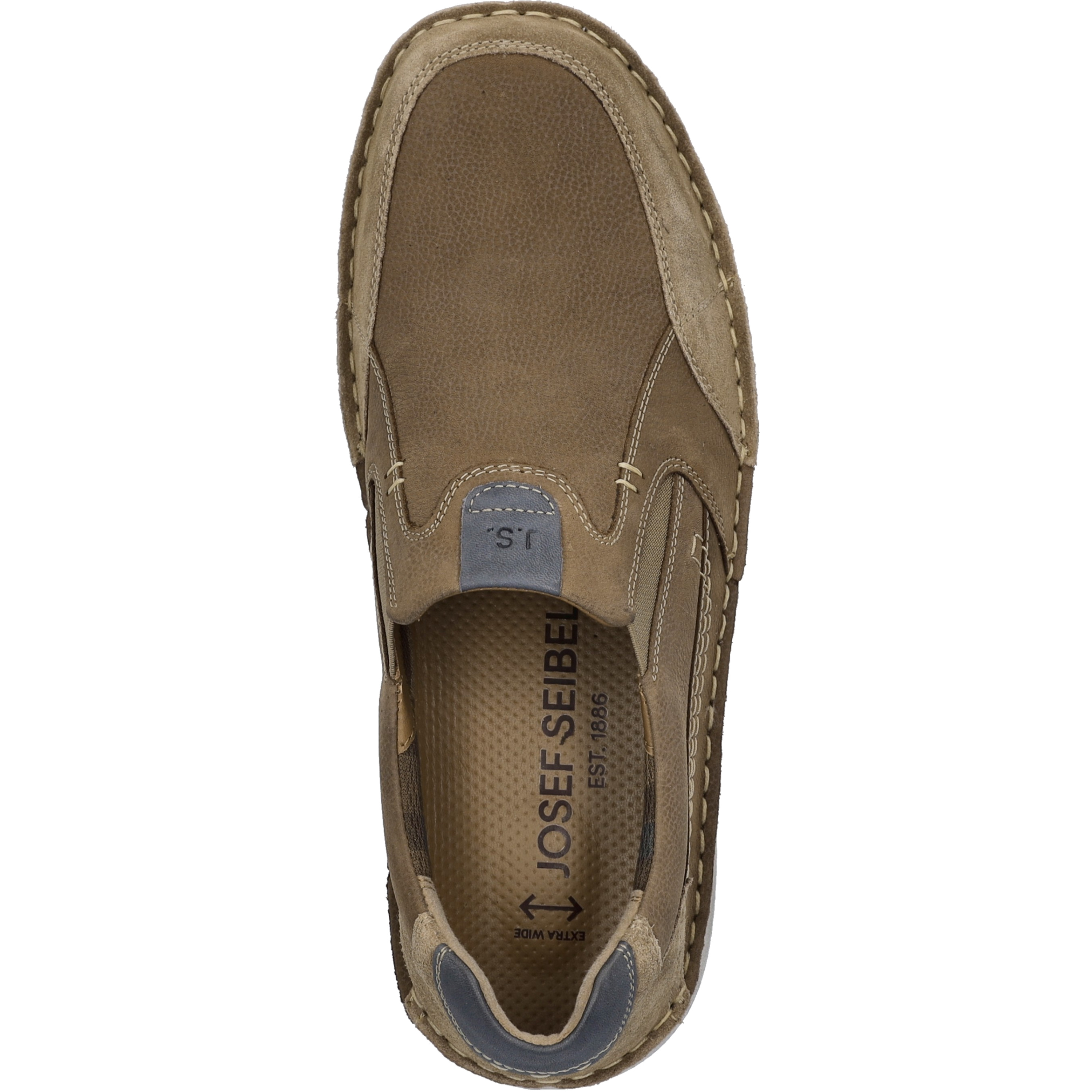 Mocassins New Anvers 01 homme beige Josef Seibel Mocassins New Anvers 01 homme beige Beige