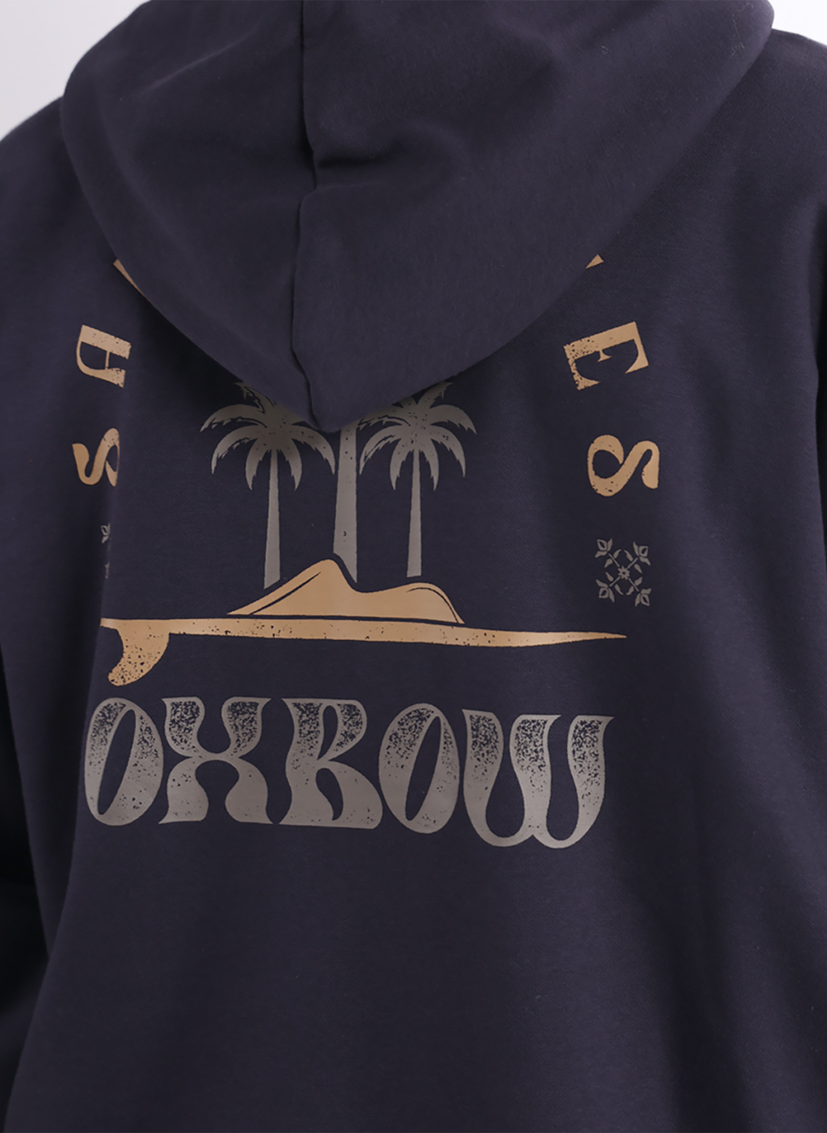 Sweat à capuche zippé SALET - Cactus | Oxbow