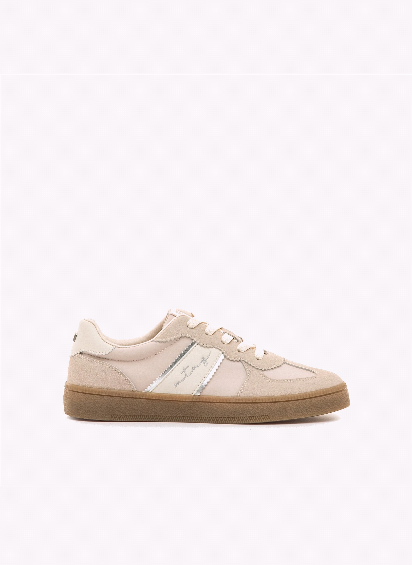 Baskets basses Sneakers Femme MTNG ROY rouge femme beige MTNG Baskets basses Sneakers Femme MTNG ROY rouge femme beige Sable