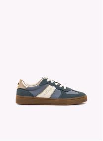 Baskets basses Sneakers Femme MTNG ROY rouge femme beige