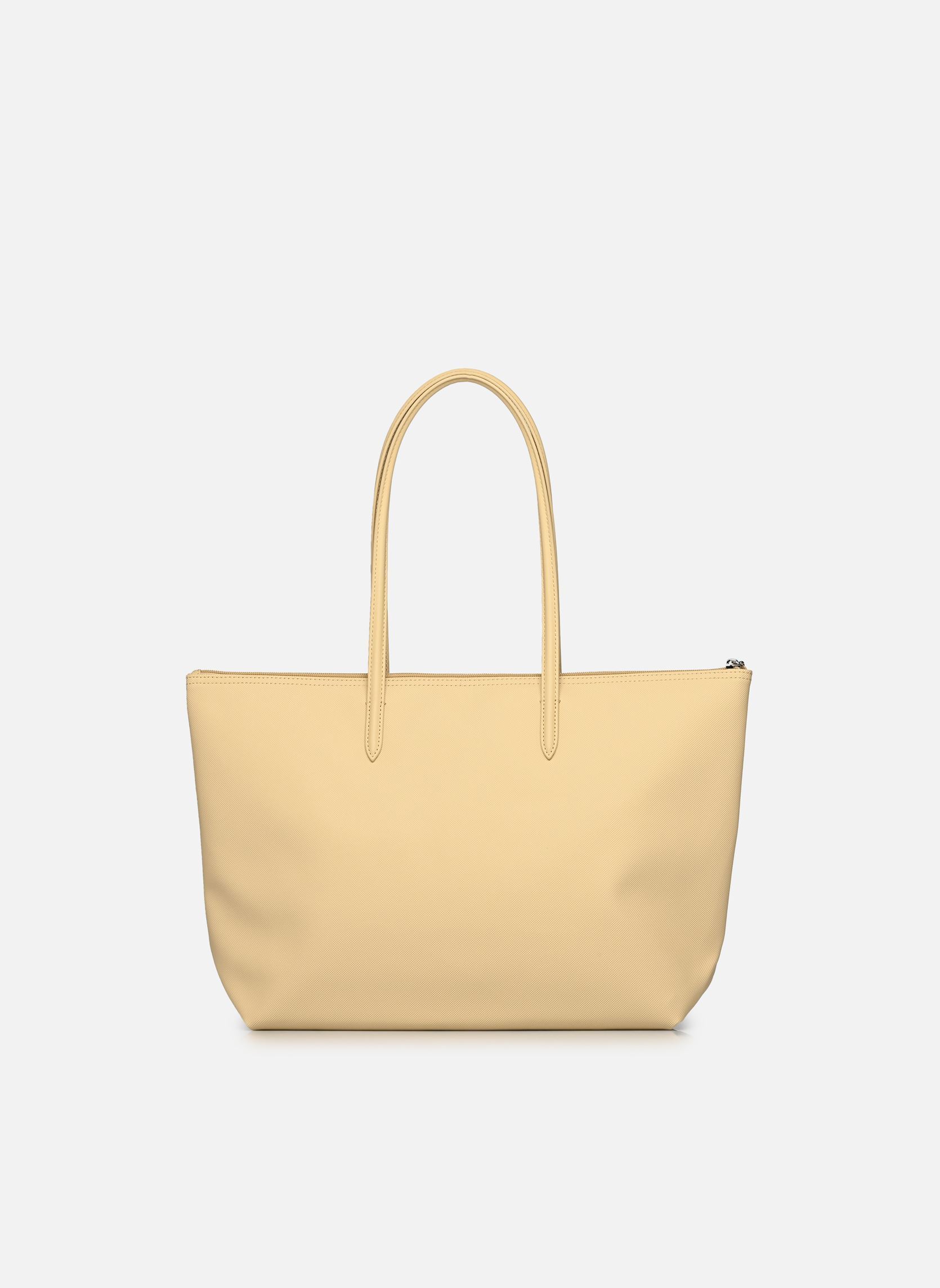 Cabas L.12.12 Concept Shopping Bag femme beige Lacoste Cabas L.12.12 Concept Shopping Bag femme beige TERREAU