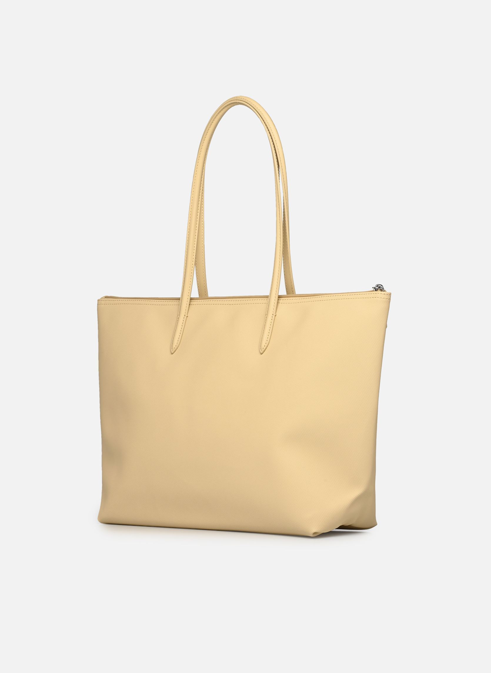 Cabas L.12.12 Concept Shopping Bag femme beige Lacoste Cabas L.12.12 Concept Shopping Bag femme beige TERREAU