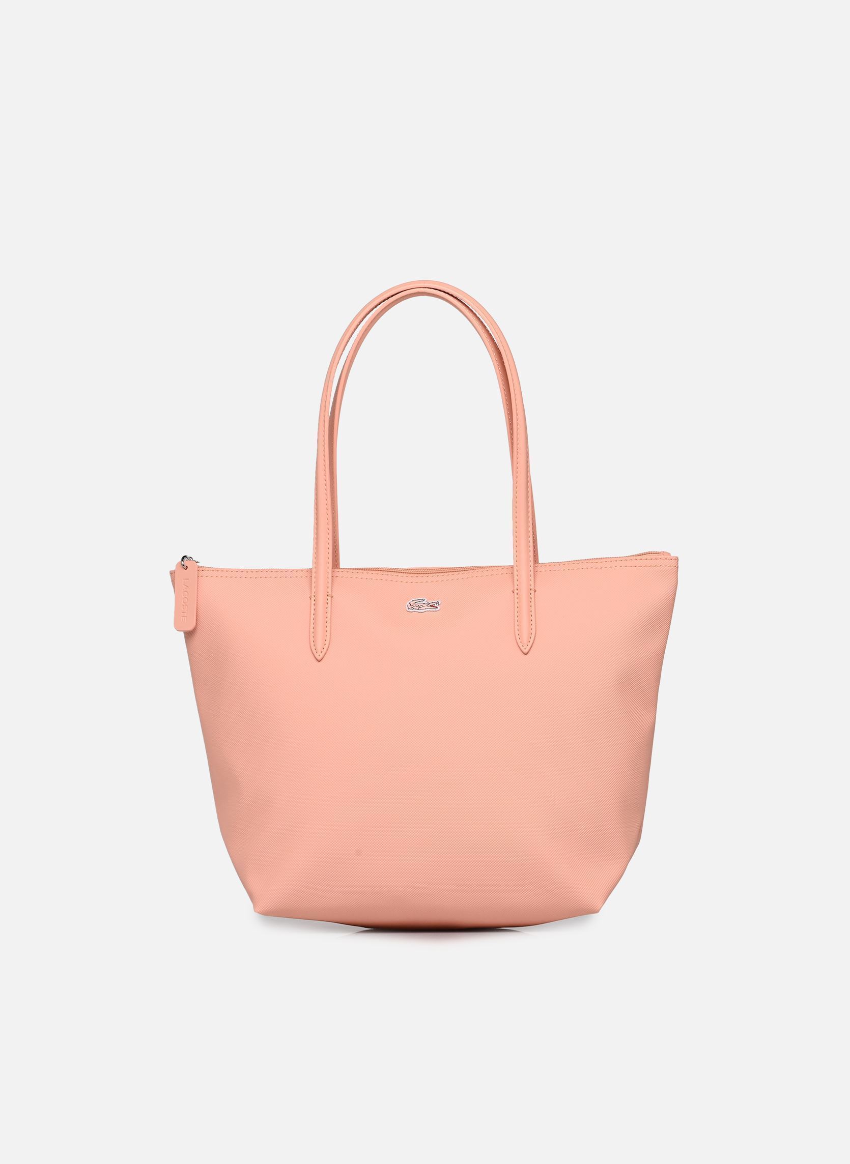 Cabas L.12.12 Concept Petit Shopping Bag femme rose Lacoste Cabas L.12.12 Concept Petit Shopping Bag femme rose MIAMI