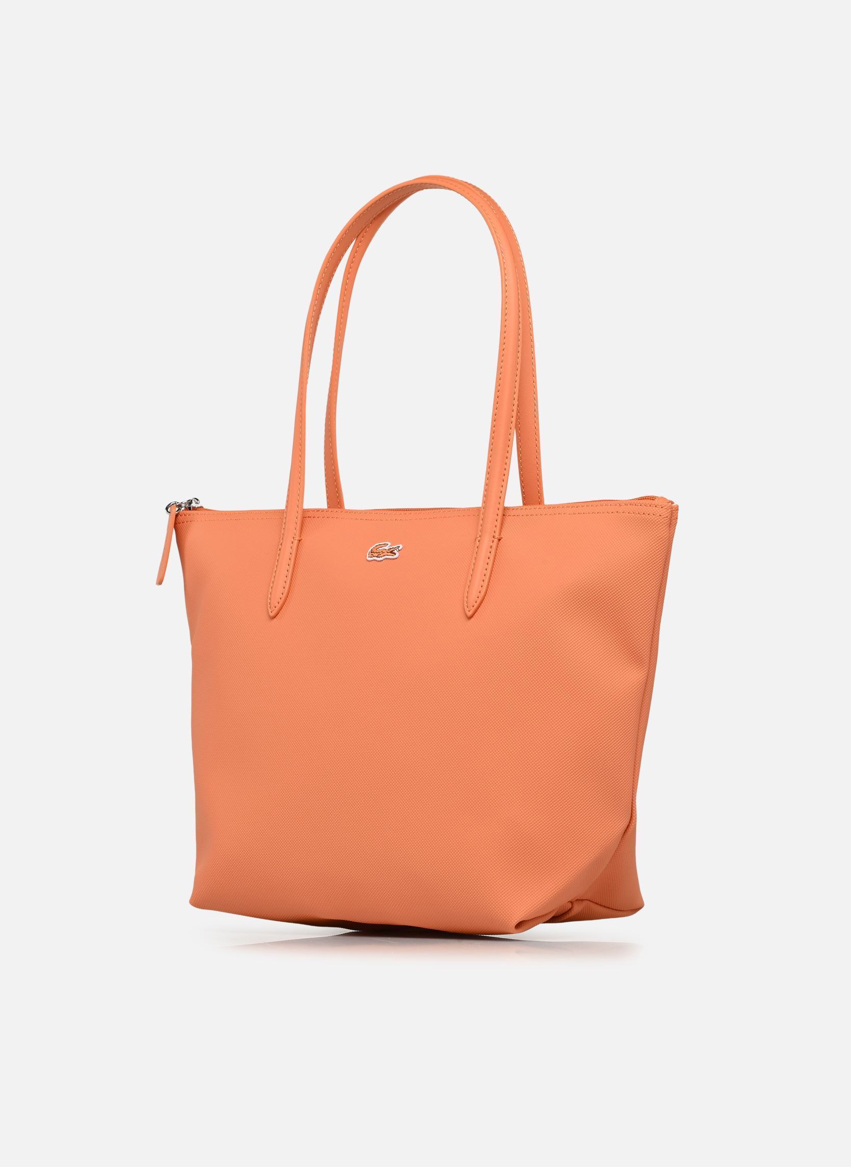Cabas L.12.12 Concept Petit Shopping Bag femme orange Lacoste Cabas L.12.12 Concept Petit Shopping Bag femme orange BLOSSOM