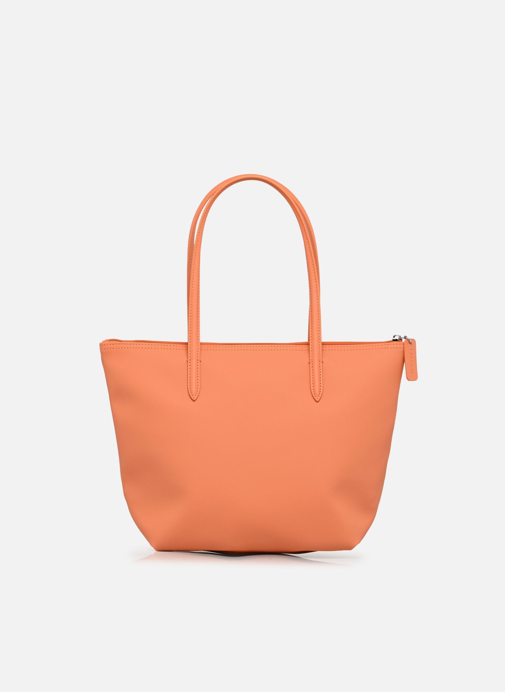 Cabas L.12.12 Concept Petit Shopping Bag femme orange Lacoste Cabas L.12.12 Concept Petit Shopping Bag femme orange BLOSSOM