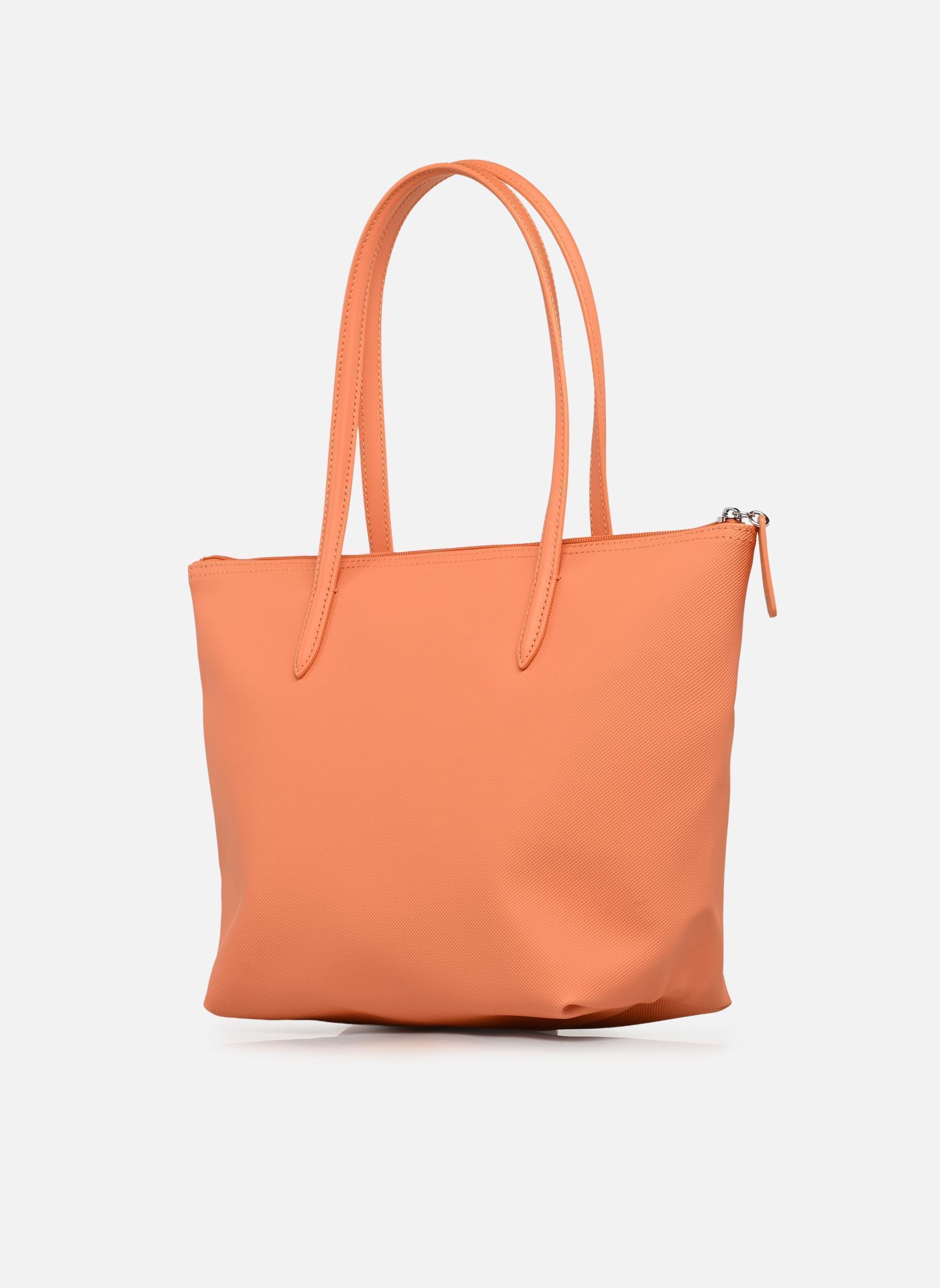 Cabas L.12.12 Concept Petit Shopping Bag femme orange Lacoste Cabas L.12.12 Concept Petit Shopping Bag femme orange BLOSSOM